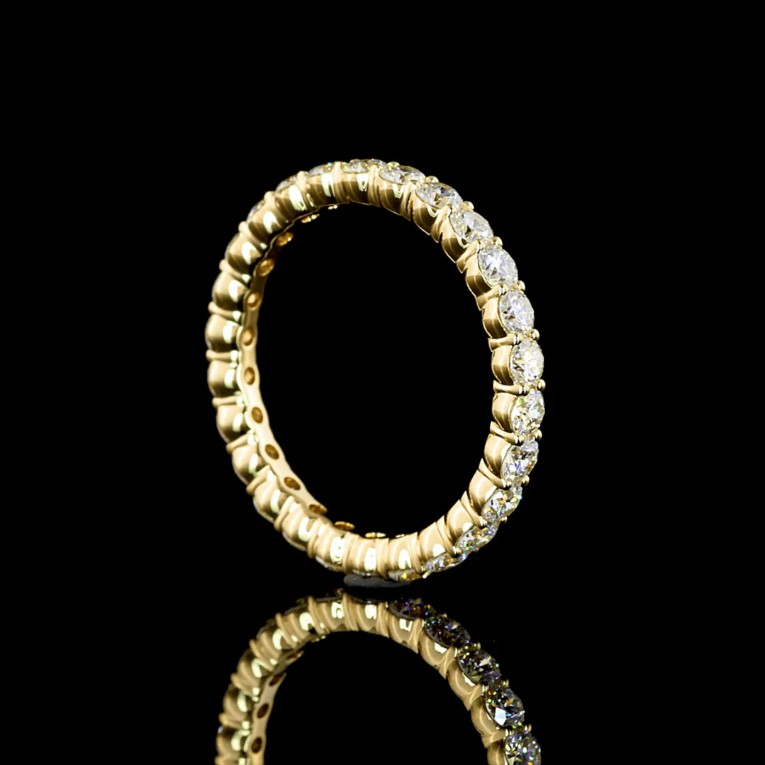 1.2 Carat Lab Grown Diamond Eternity Ring - Image 2