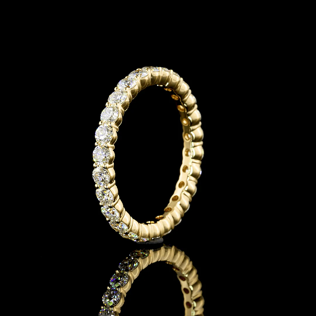 1.2 Carat Lab Grown Diamond Eternity Ring - Image 4