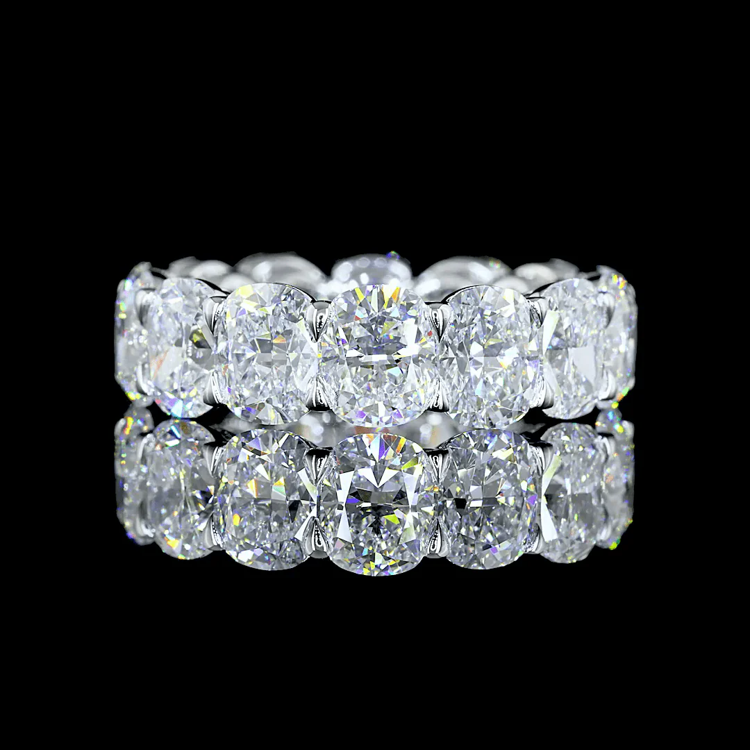 10.3 Carat Lab Grown Diamond Eternity Ring