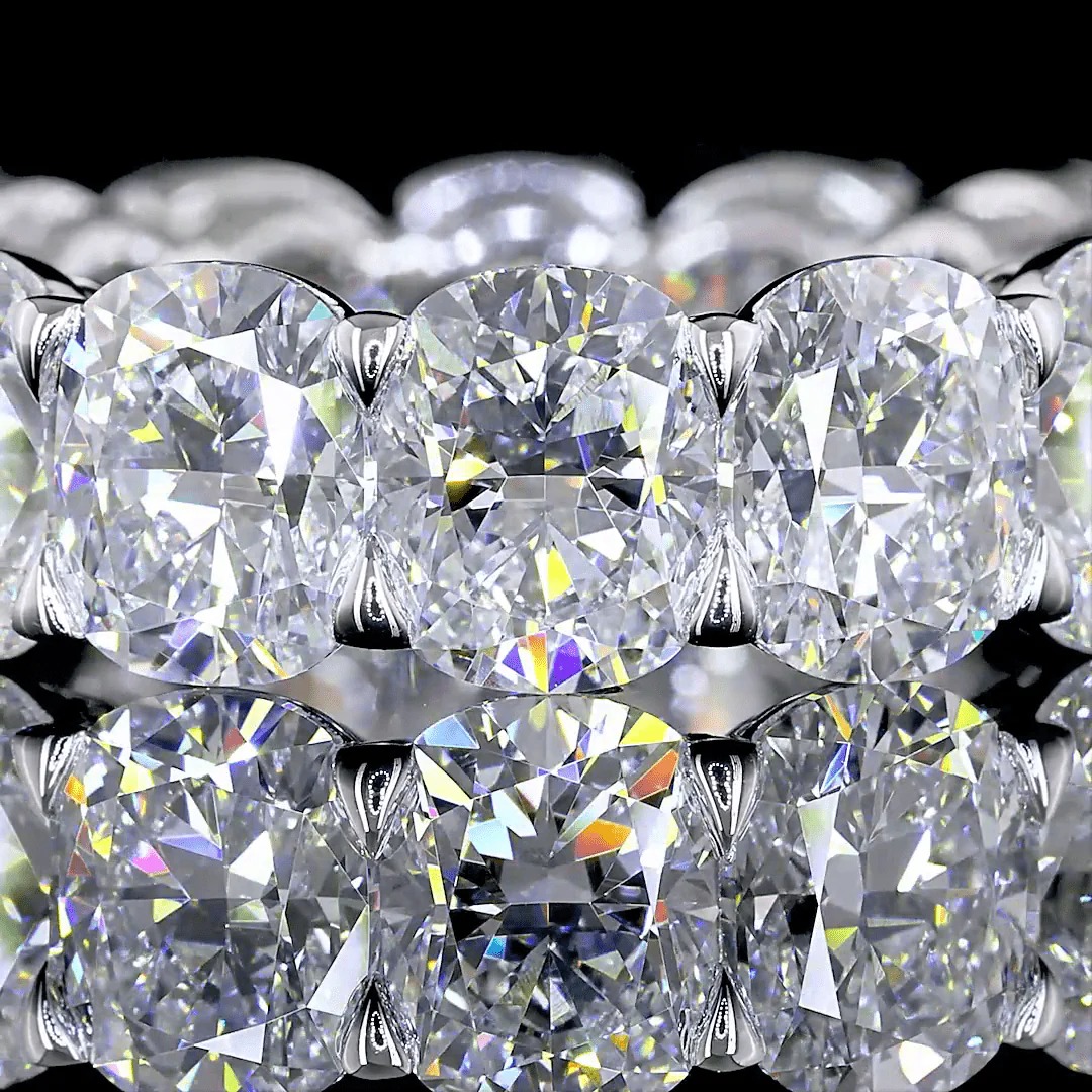 10.3 Carat Lab Grown Diamond Eternity Ring - Image 3