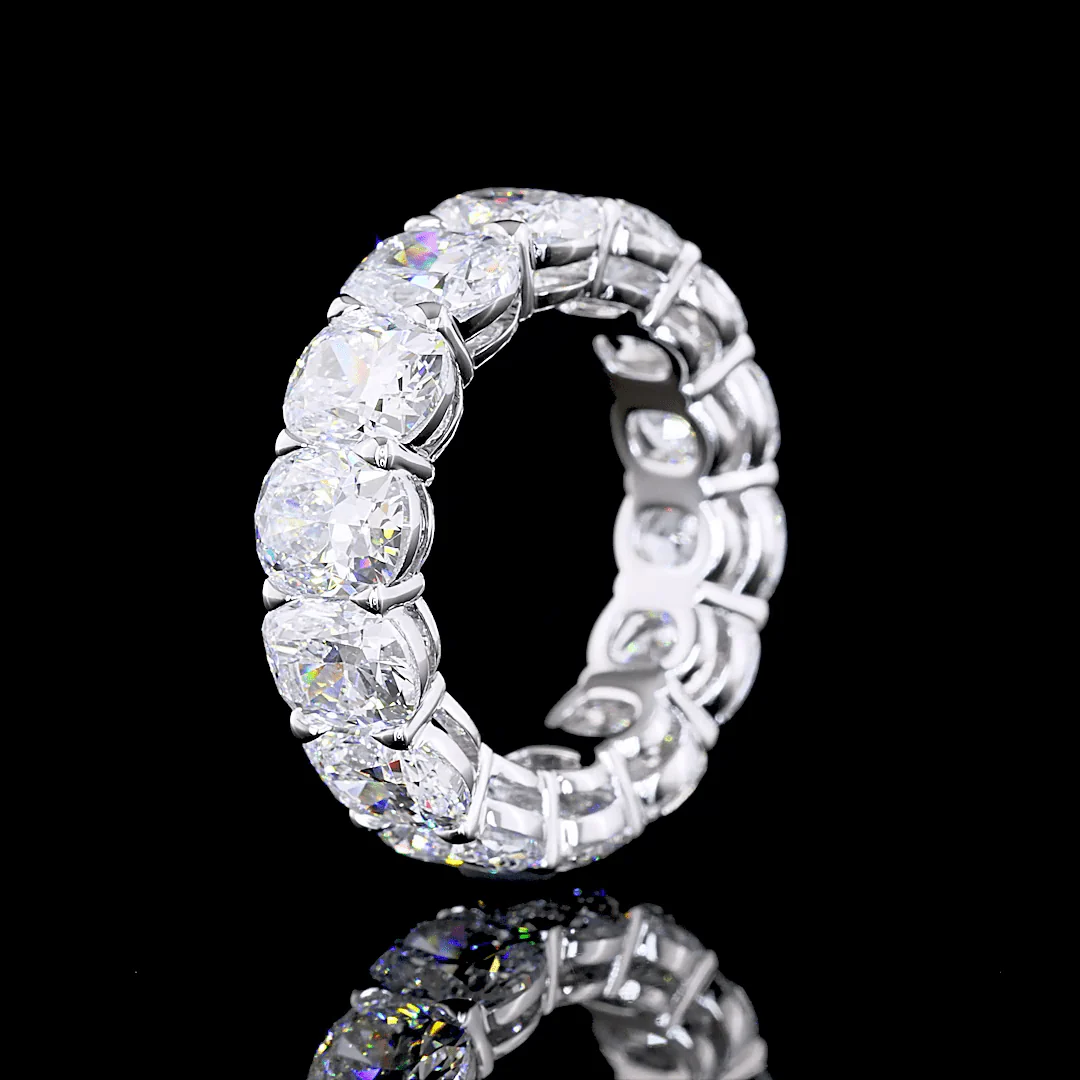 10.3 Carat Lab Grown Diamond Eternity Ring - Image 4