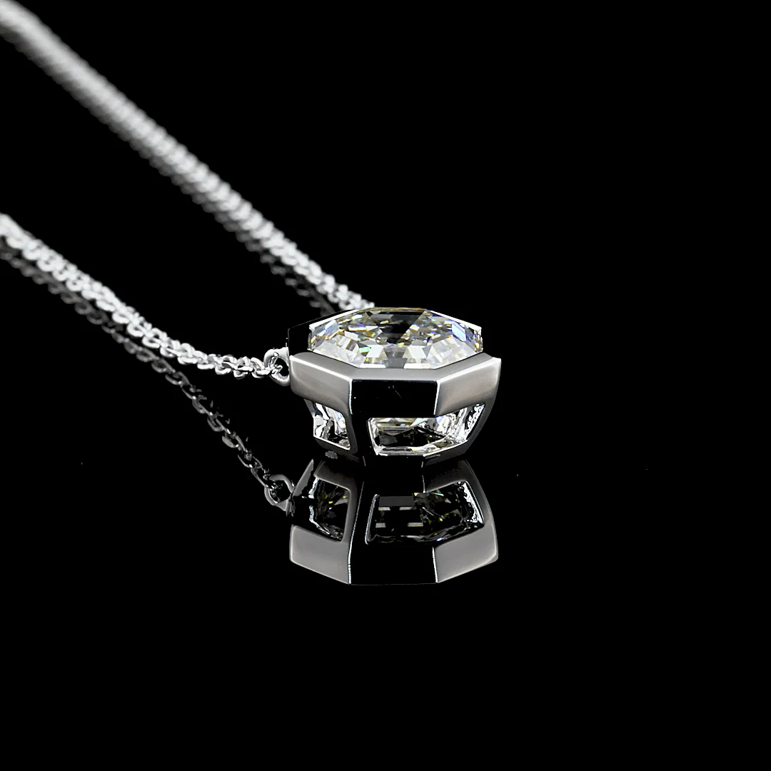 2.2 Carat Lab Grown Diamond Necklace - Image 2