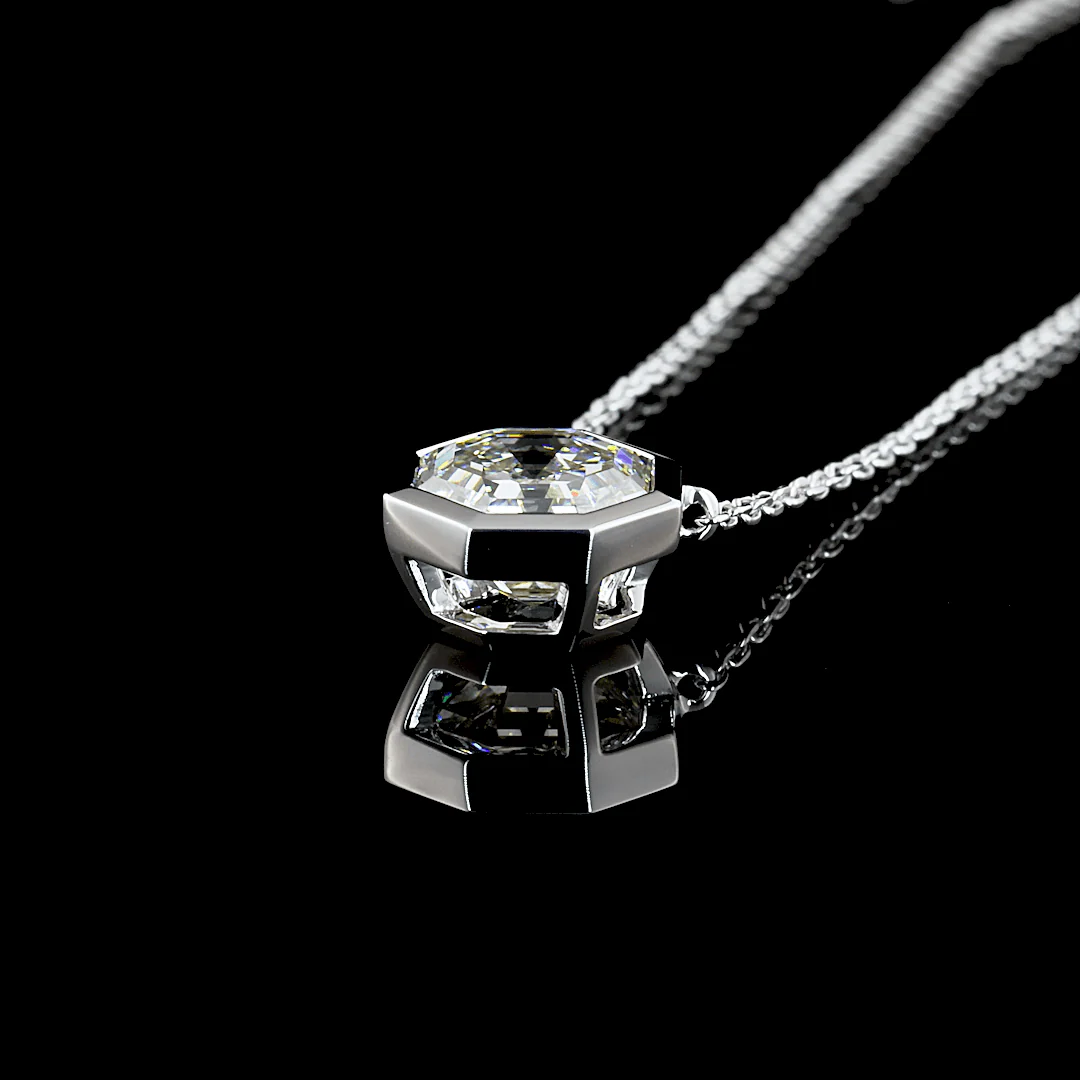 2.2 Carat Lab Grown Diamond Necklace - Image 4