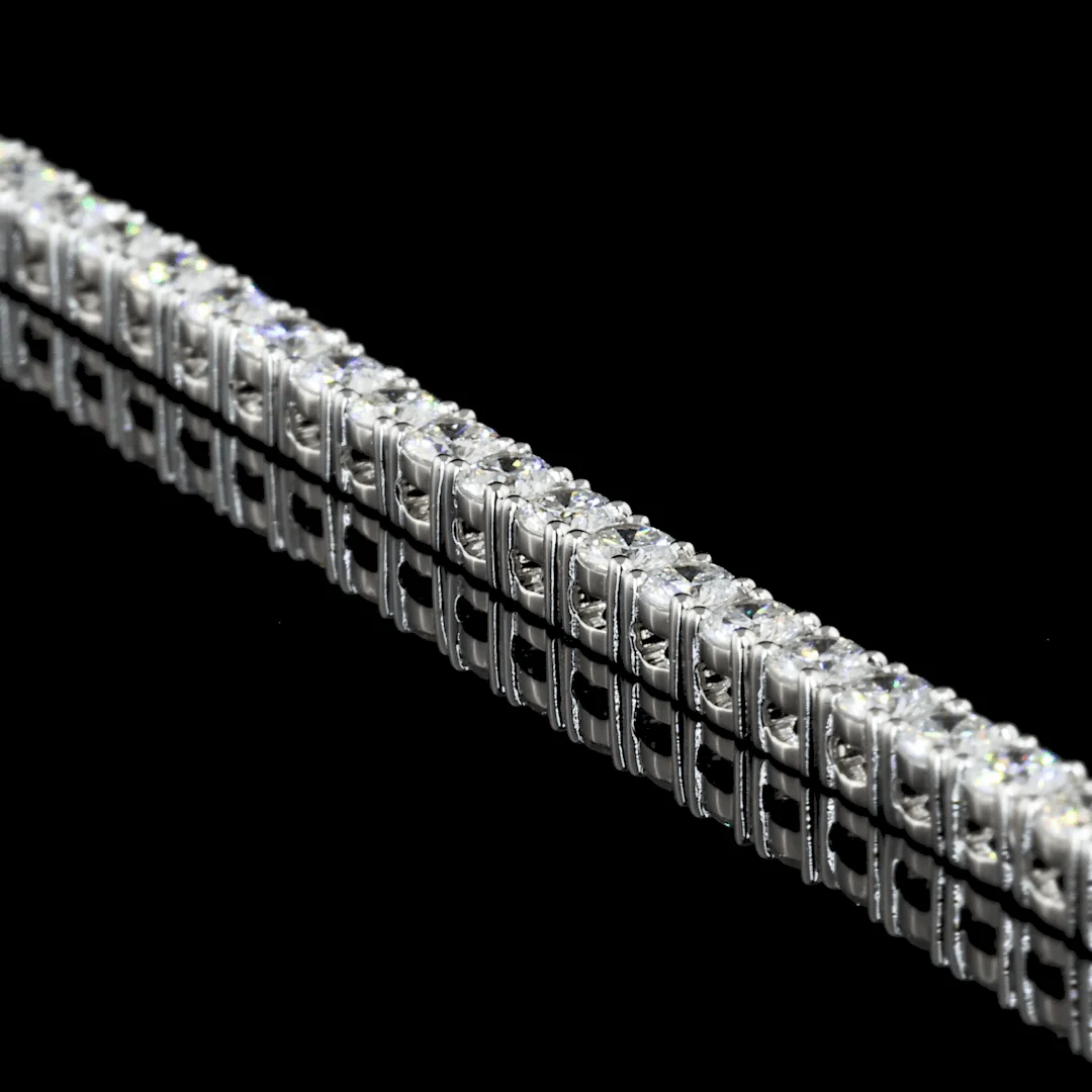 3 Carat Lab Grown Diamond Bracelet - Image 4