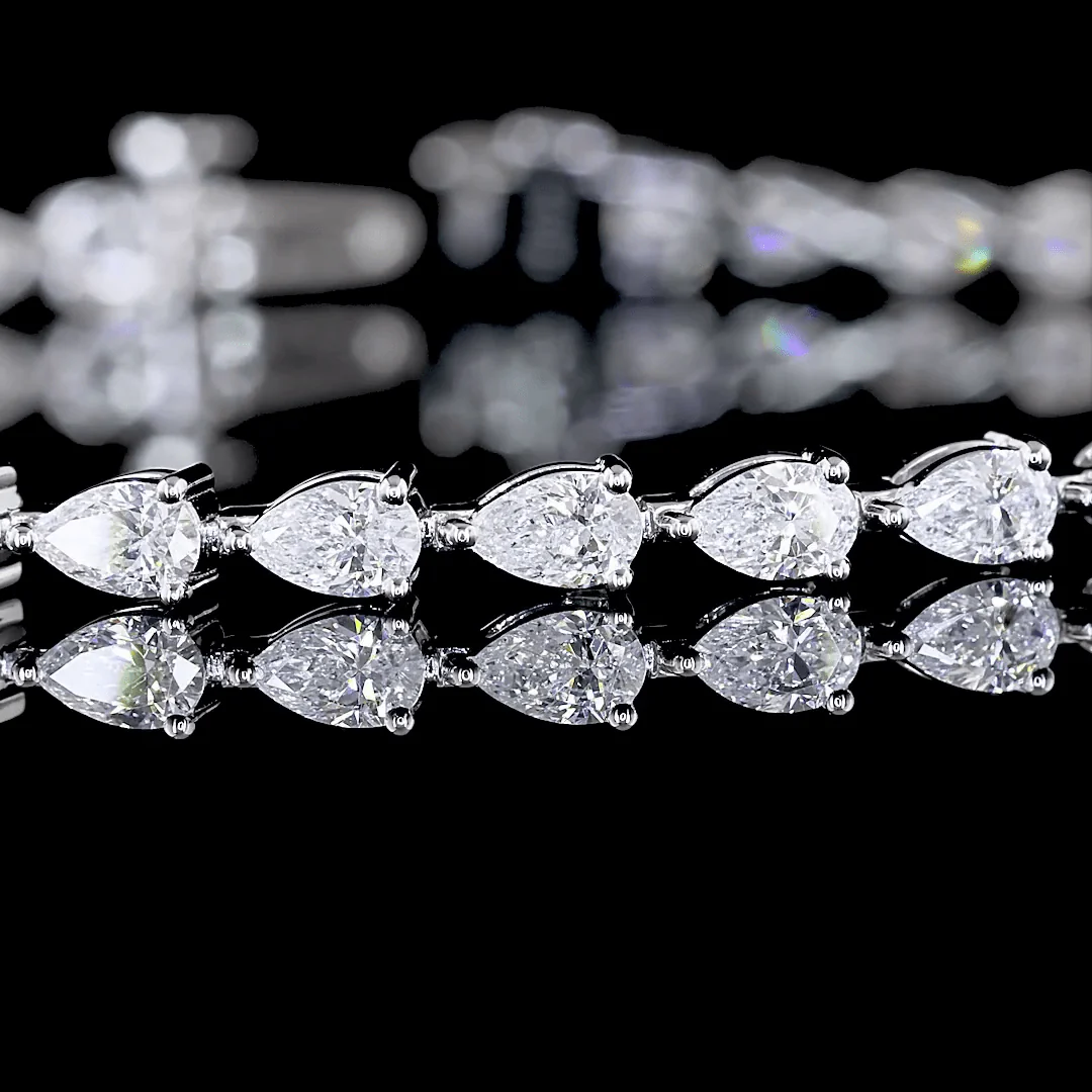 3.9 Carat Lab Grown Diamond Tennis Bracelet - Image 2