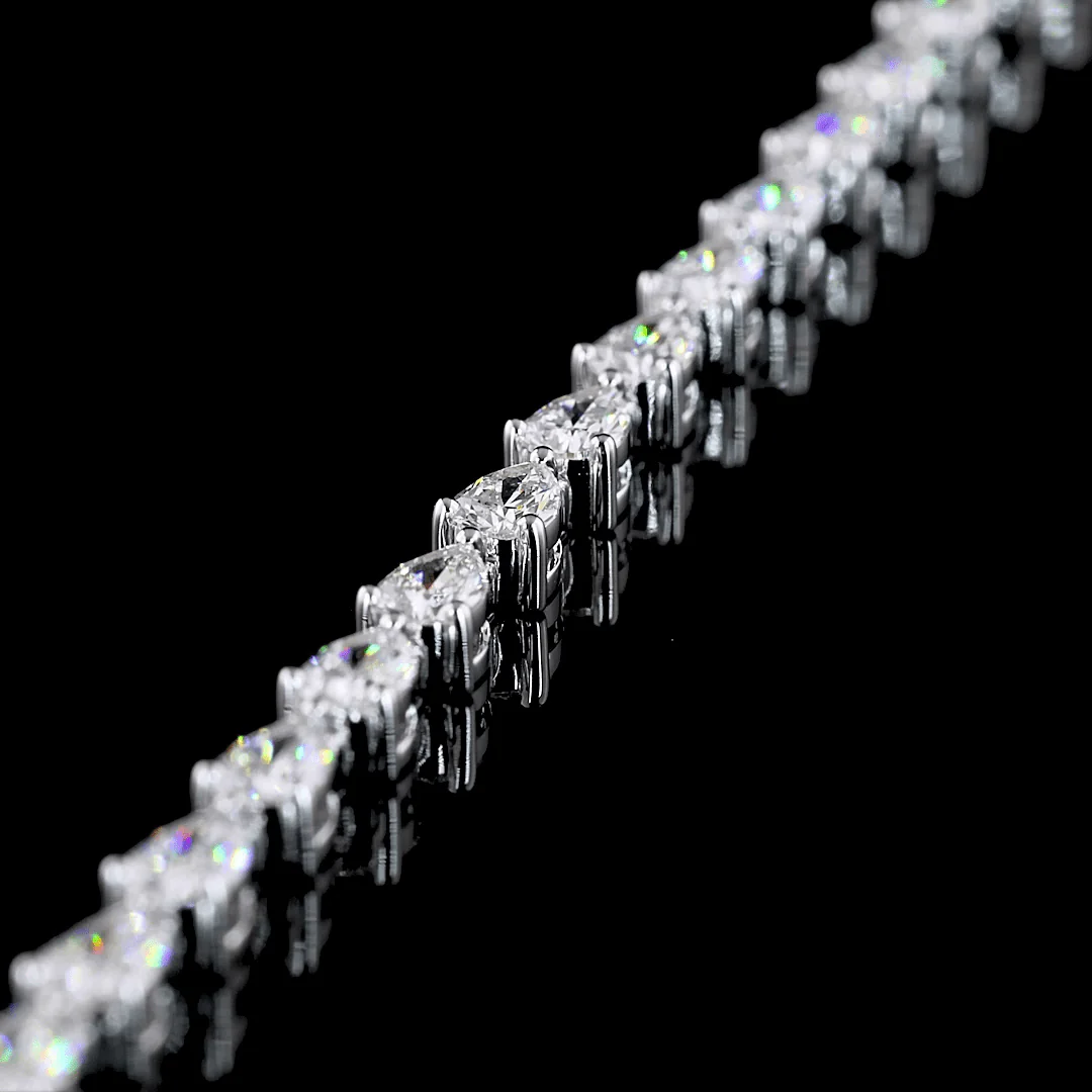 3.9 Carat Lab Grown Diamond Tennis Bracelet - Image 3
