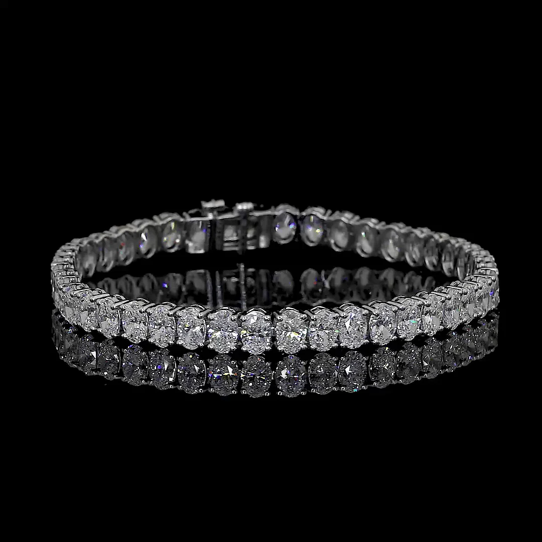 4.9 Carat Lab Grown Diamond Bracelet