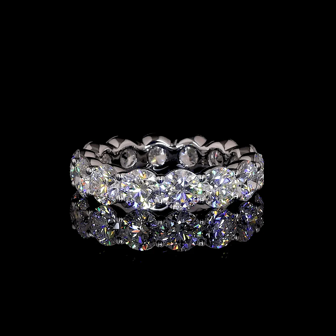 5.6 Carat Lab Grown Diamond Eternity Ring