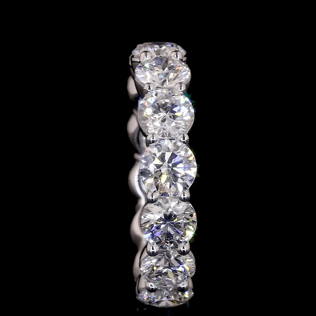 5.6 Carat Lab Grown Diamond Eternity Ring - Image 3