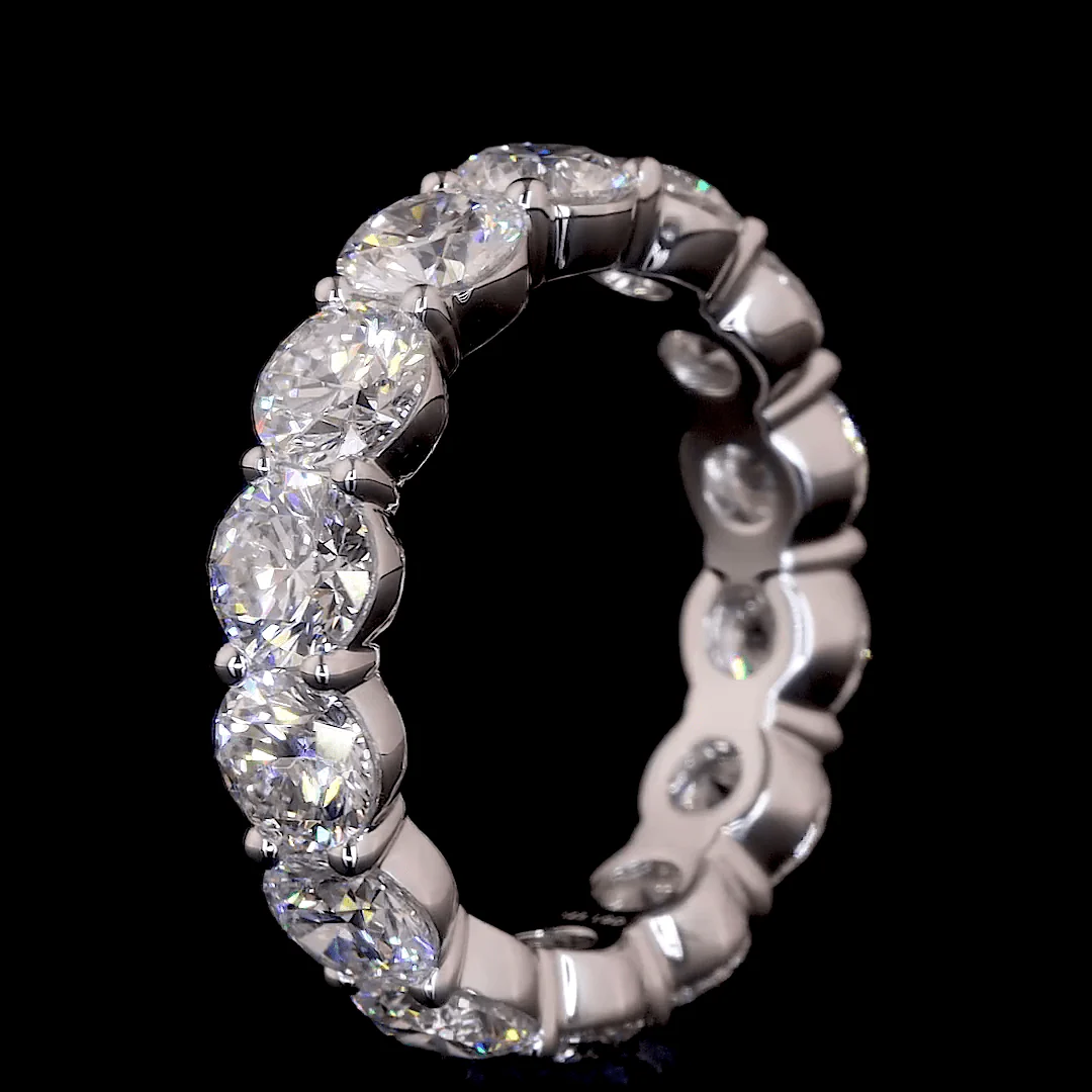 5.6 Carat Lab Grown Diamond Eternity Ring - Image 4
