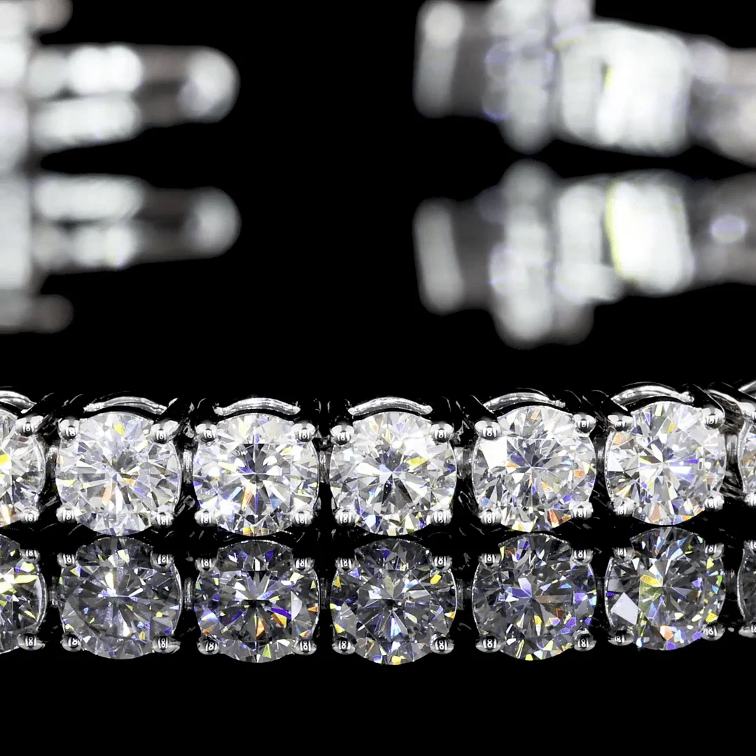 5.9 Carat Lab Grown Diamond Tennis Bracelet - Image 2