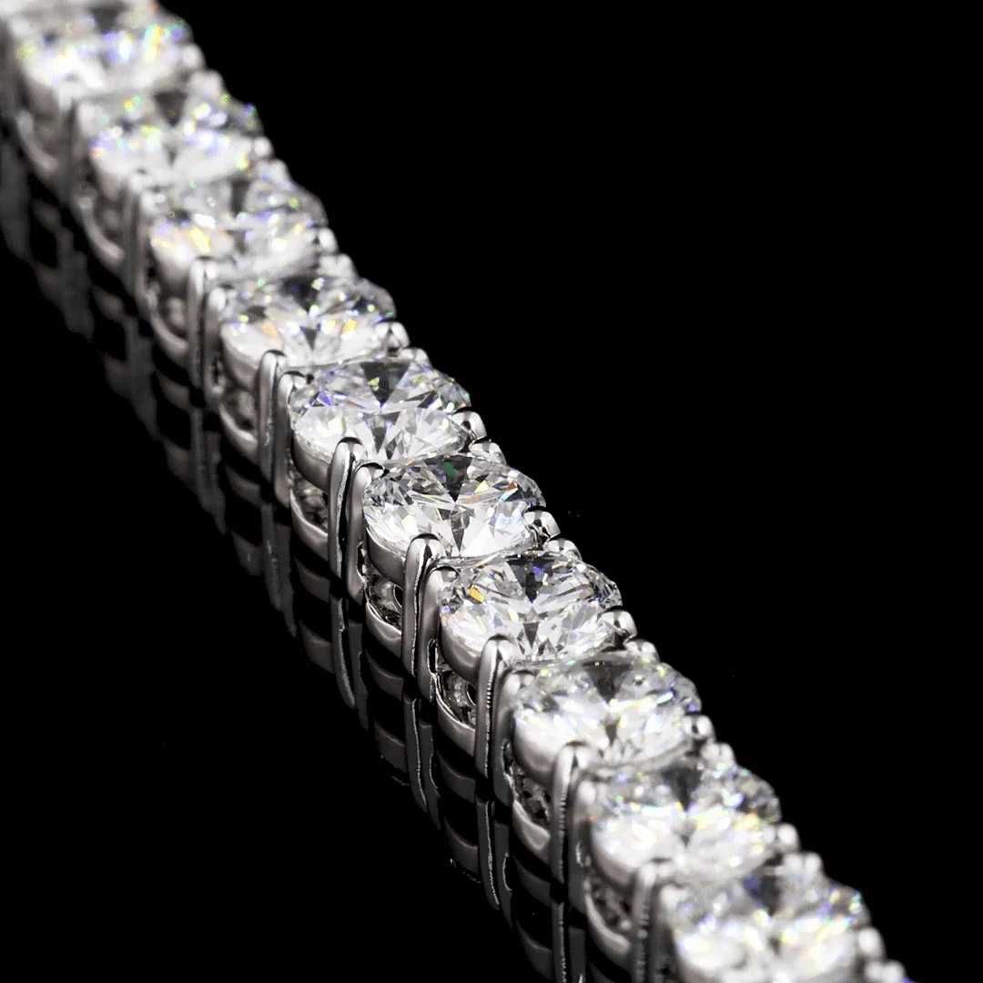 5.9 Carat Lab Grown Diamond Tennis Bracelet - Image 3