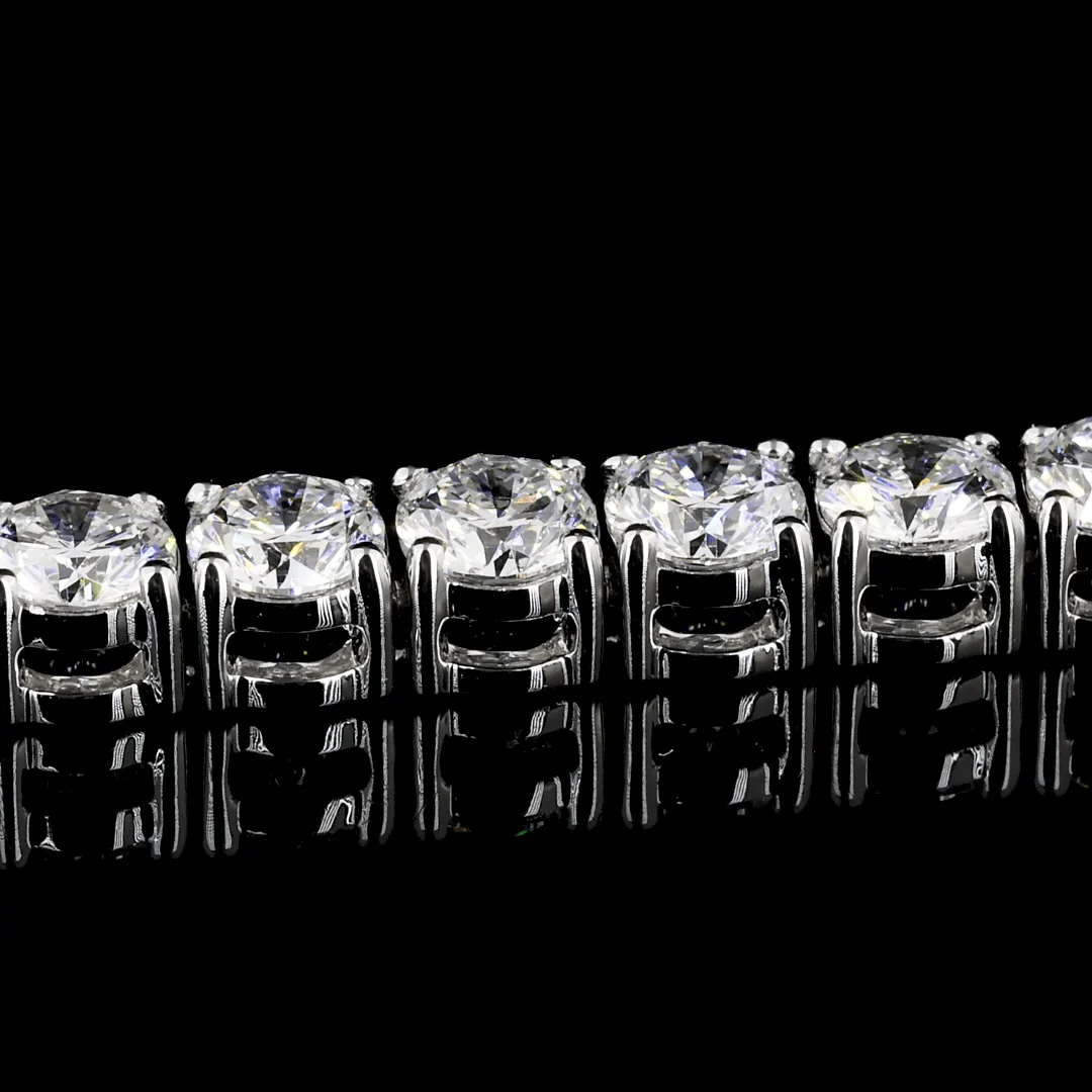 5.9 Carat Lab Grown Diamond Tennis Bracelet - Image 4