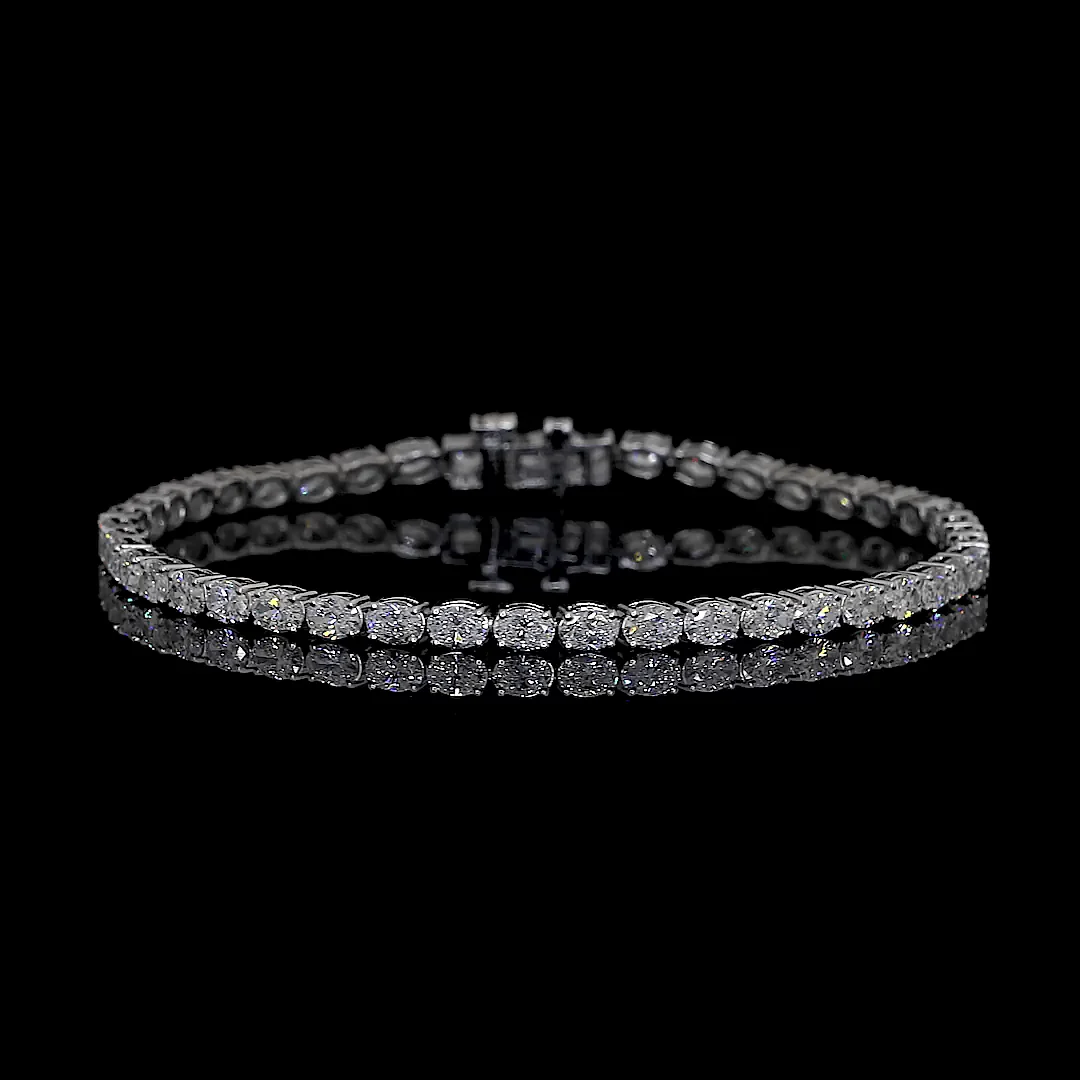 5 Carat Lab Grown Diamond Bracelet