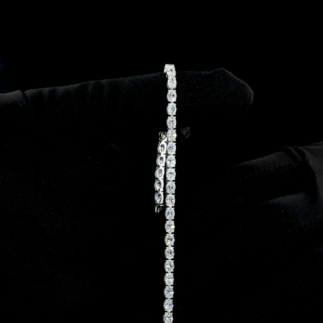 9.4 Carat Lab Grown Diamond Bracelet - Image 4