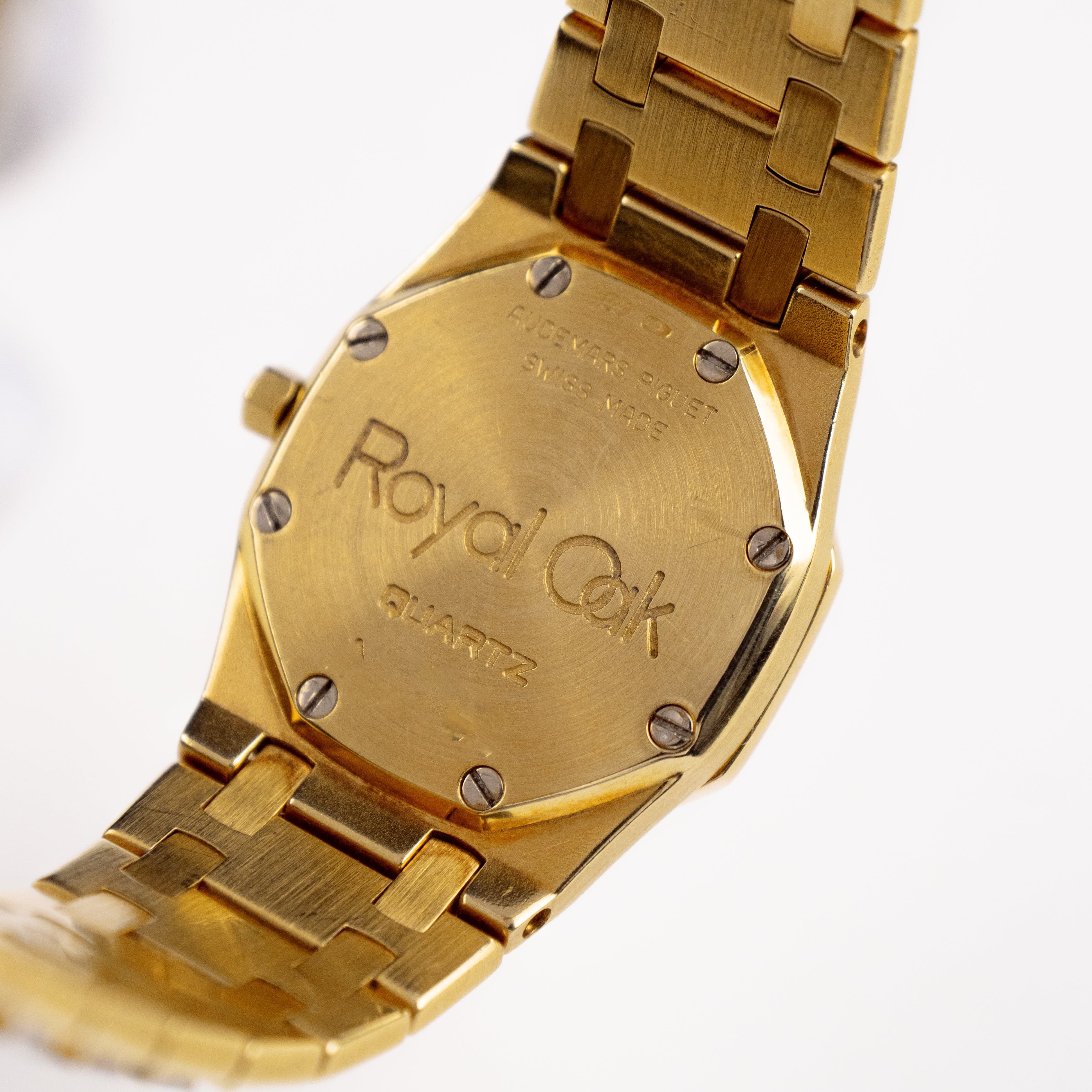 Audemars Piguet Royal Oak 56343 'Ladies' Yellow Gold Diamonds Quartz - Image 12