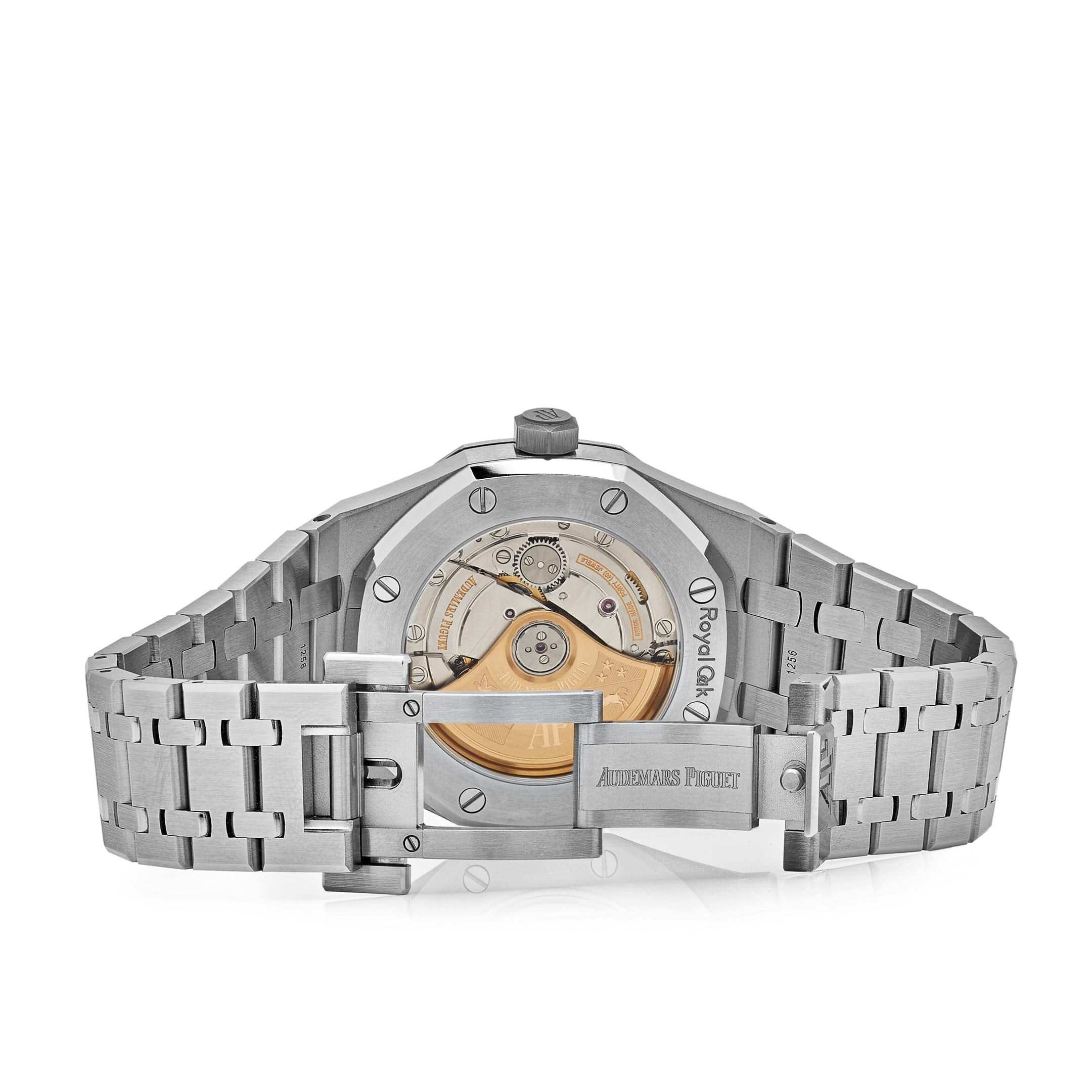 Audemars Piguet Royal Oak 15451ST.ZZ.1256ST.02 Stainless Steel Grey Dial Diamond Bezel - Image 6