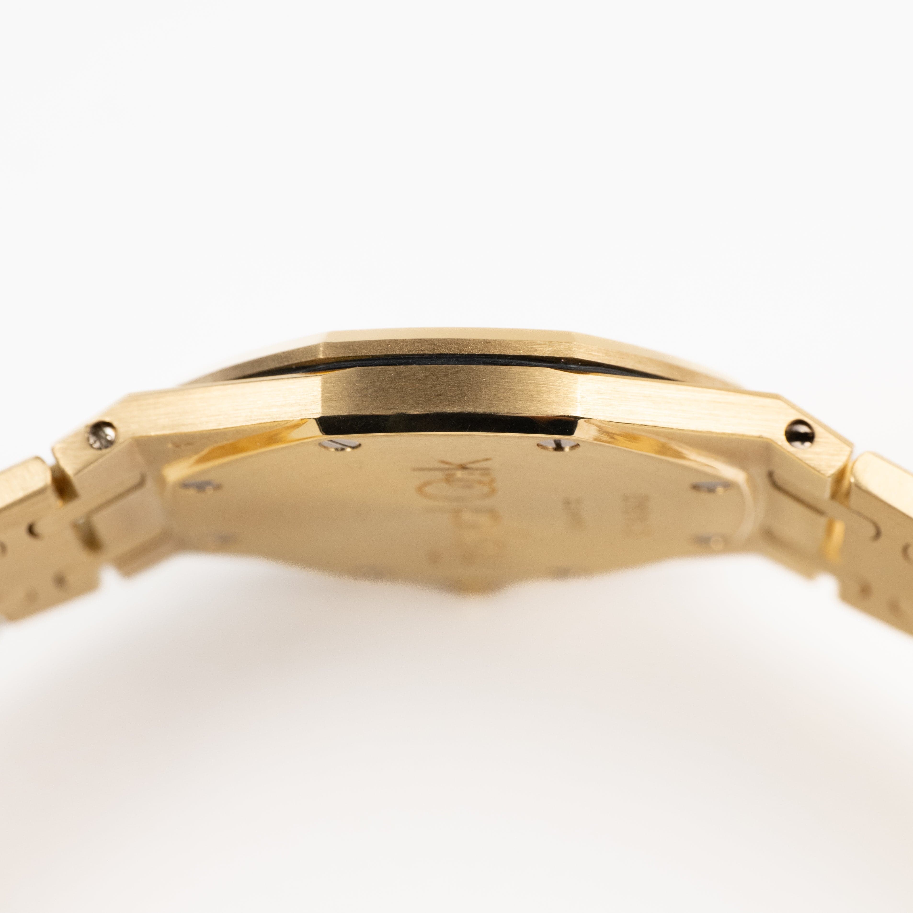 Audemars Piguet Royal Oak 56303BA 'Ladies' Yellow Gold Grey Dial Quartz - Image 11
