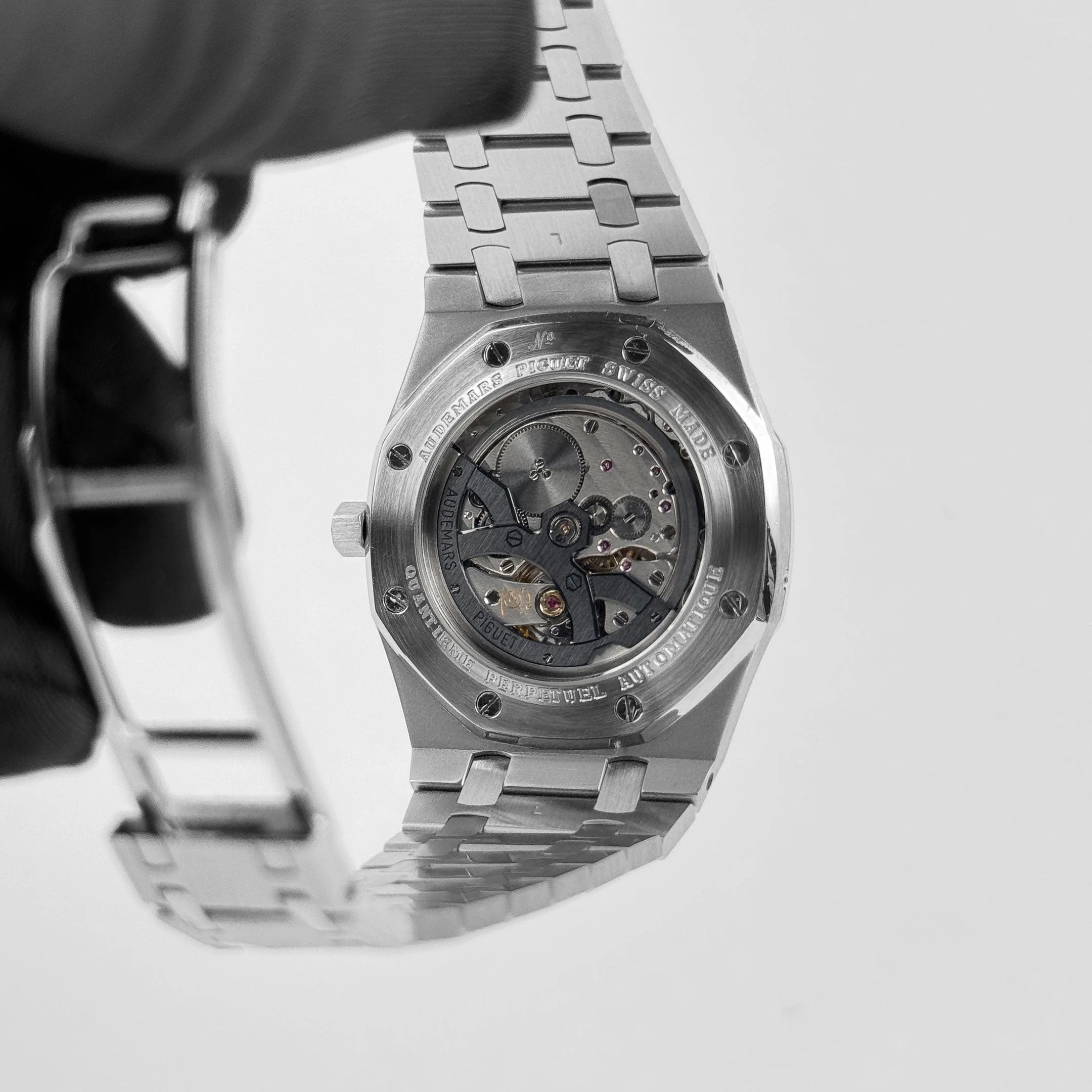Audemars Piguet Royal Oak Perpetual Calendar 25820SP.O.0944SP.01 Stainless Steel Platinum Black Dial - Image 11