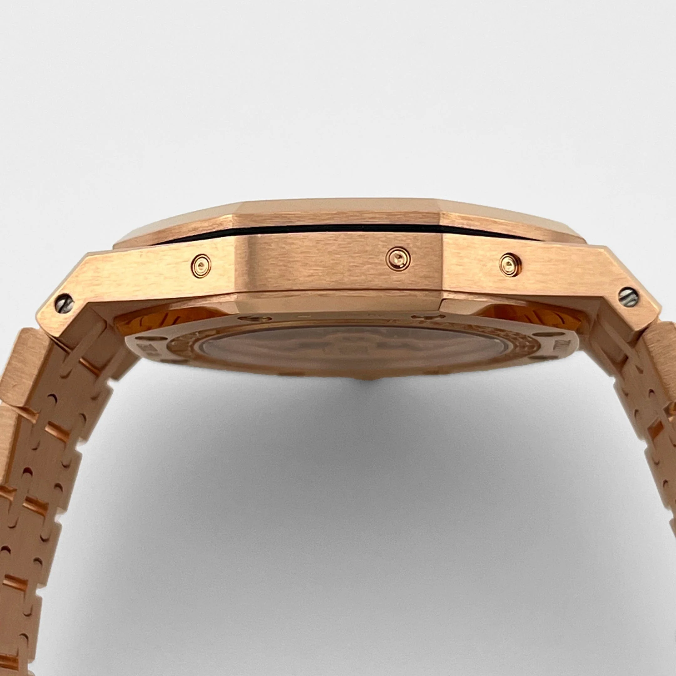 Audemars Piguet Royal Oak Perpetual Calendar 26574OR.OO.1220OR.01 Rose Gold Silver Dial (2021) - Image 6