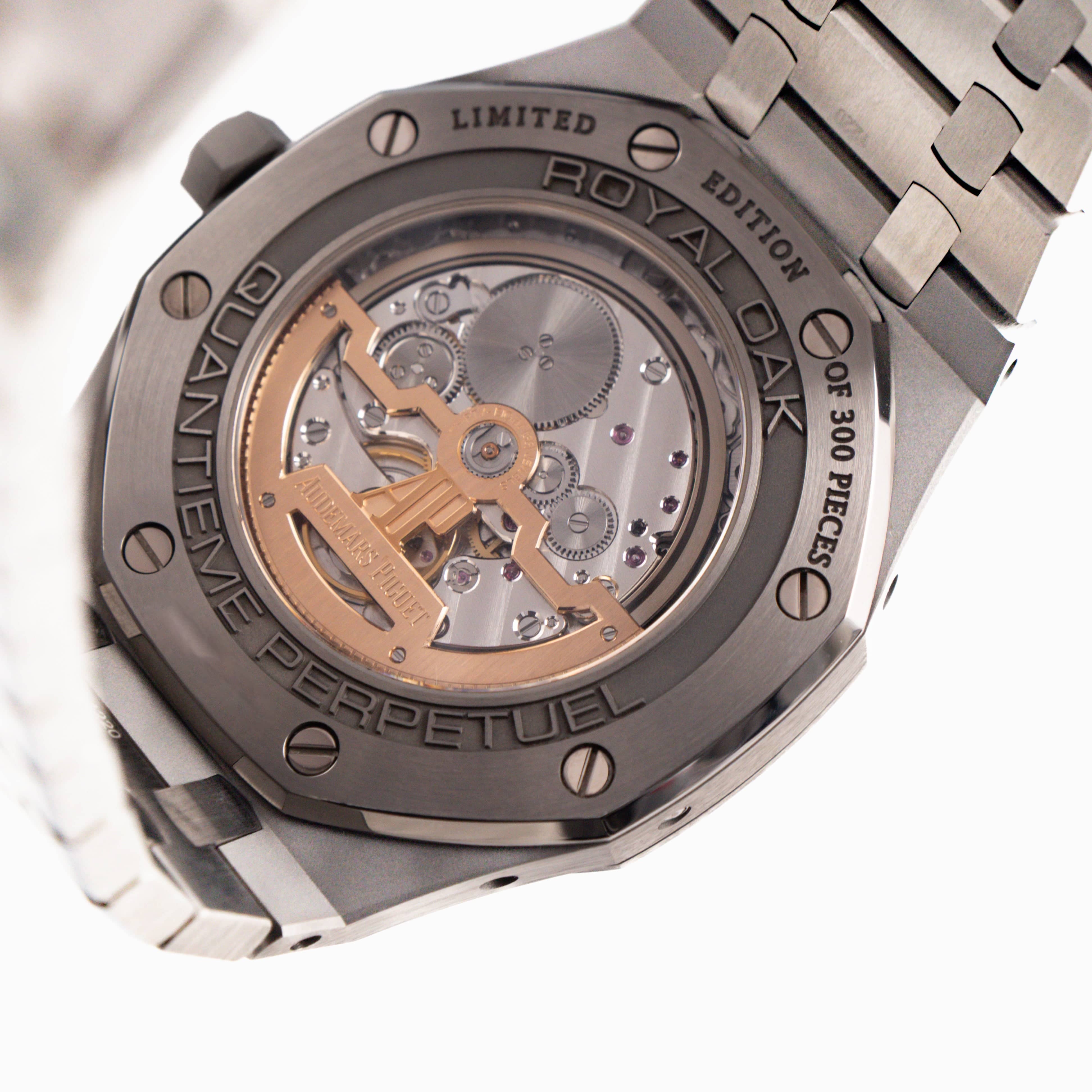 Audemars Piguet Royal Oak Perpetual Calendar 26615TI.OO.1220TI.01 Titanium Salmon Dial Limited Edition of 300 - Image 12