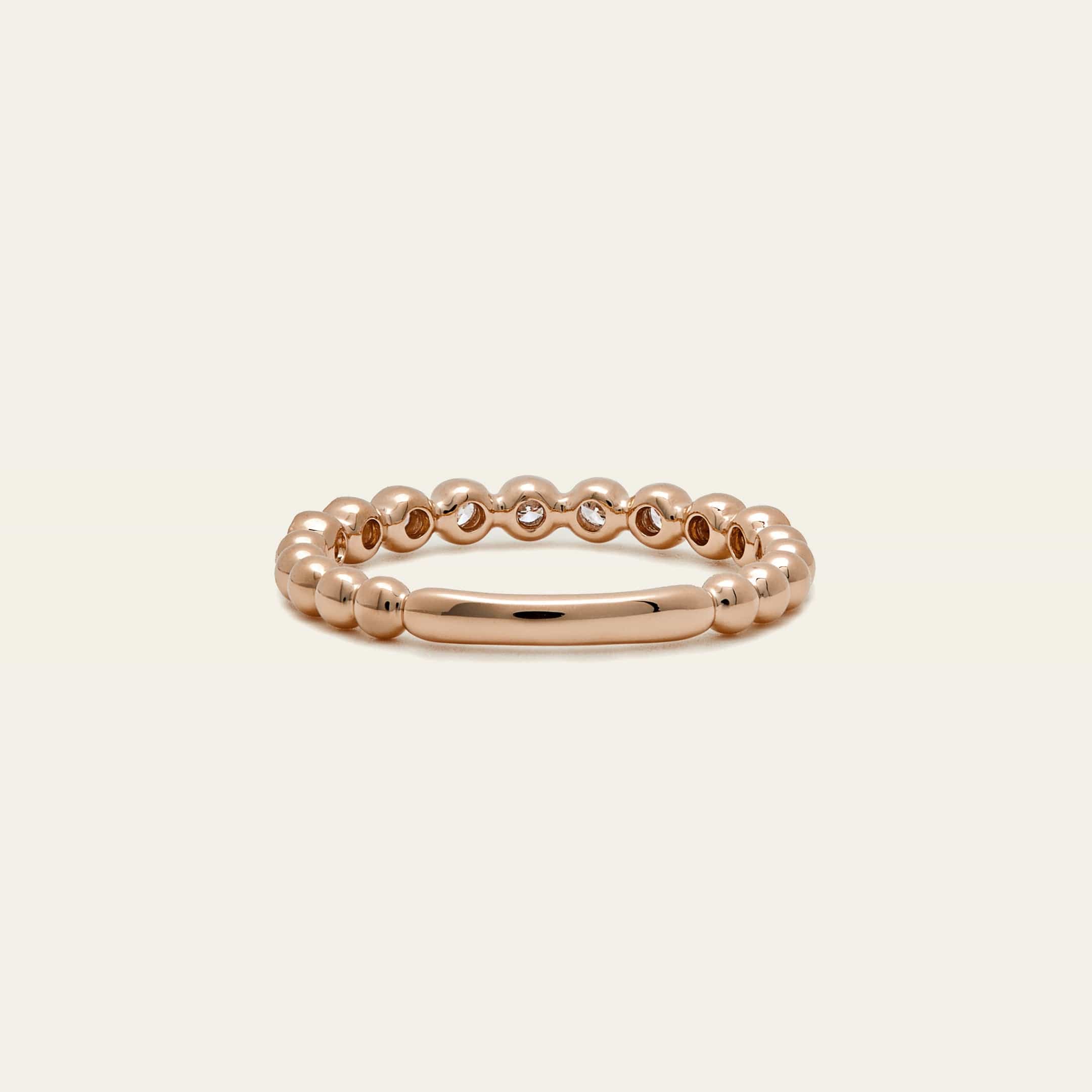 Bubble Diamond Partial Eternity Band - Image 5