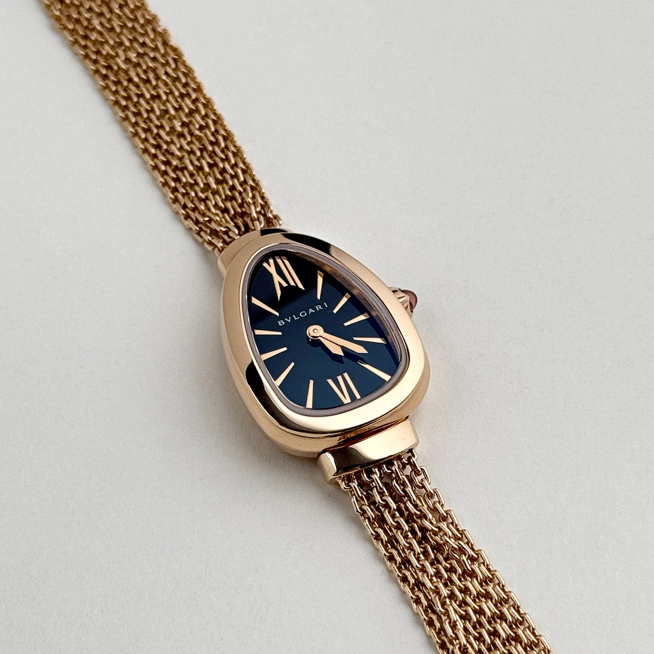 Bvlgari Serpenti 102728 'Ladies' Rose Gold Black Dial (2021) - Image 4