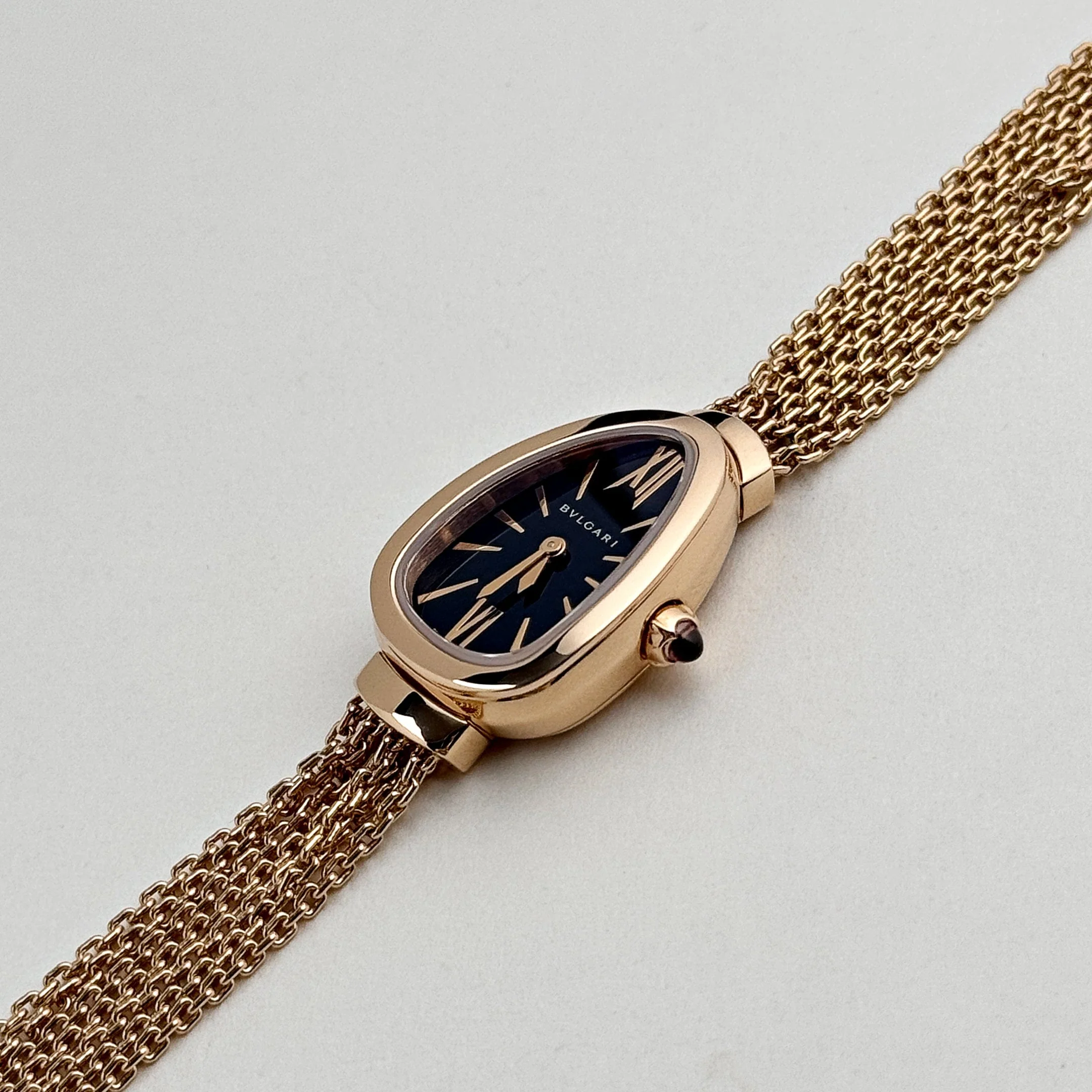 Bvlgari Serpenti 102728 'Ladies' Rose Gold Black Dial (2021) - Image 5