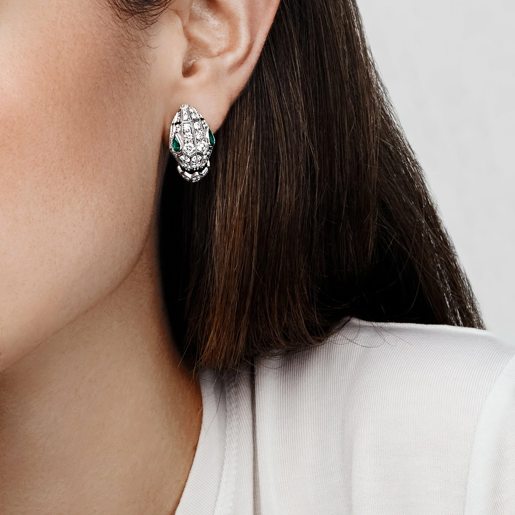 Bvlgari Serpenti Earrings 354702 - Image 2
