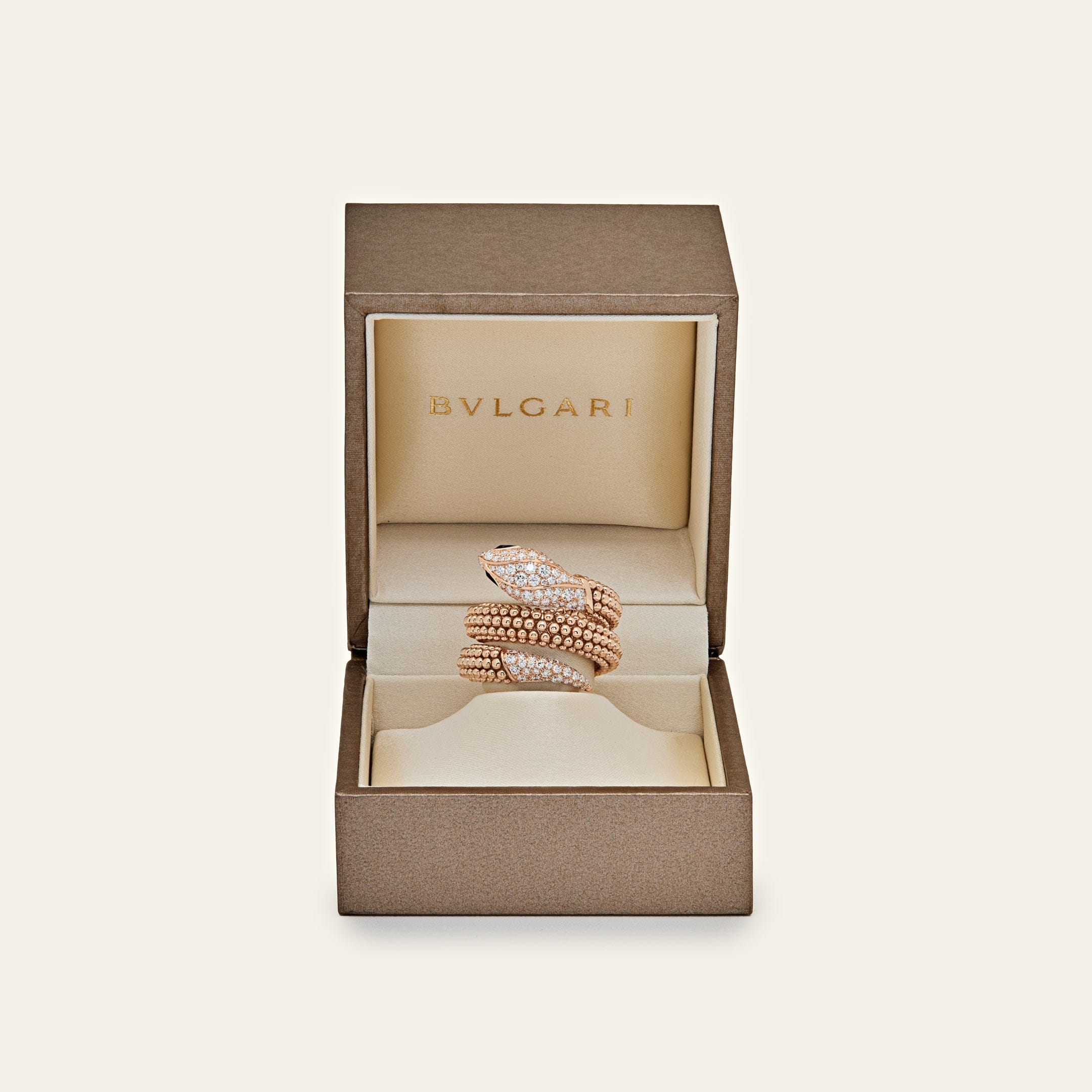 Bvlgari Pallini Serpenti Ring 358664 Rose Gold - Image 5