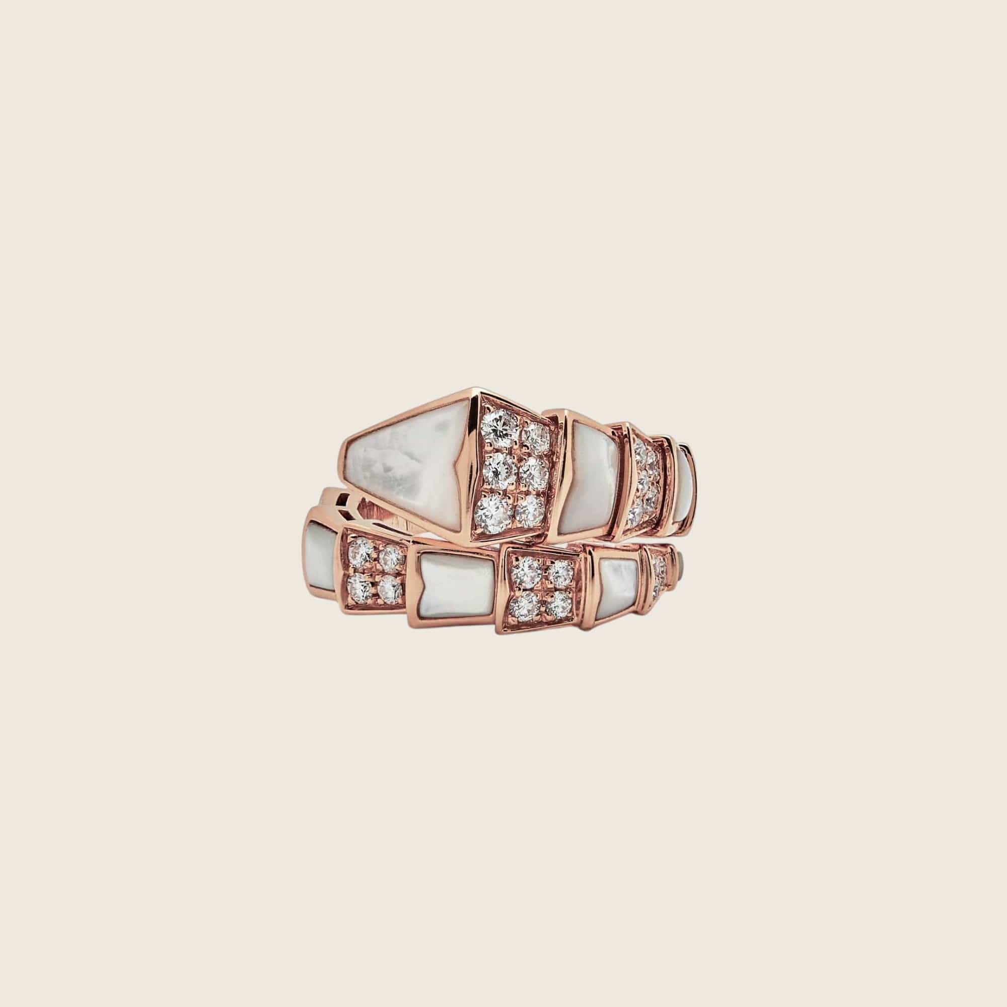 BVLGARI Serpenti Viper One-Coil Ring 350667 - Image 3