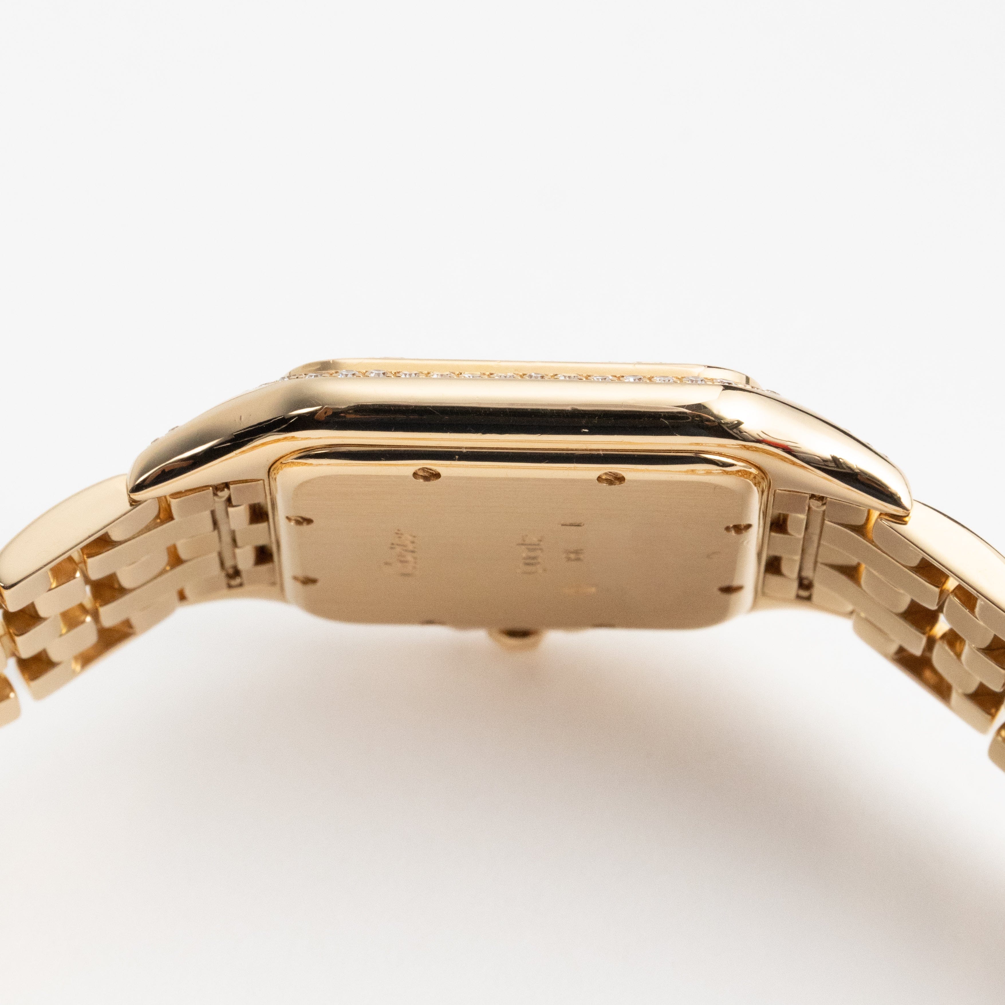 Cartier Panthère 88369 Yellow Gold Diamond-Set Dial Bezel Lugs Quartz - Image 9
