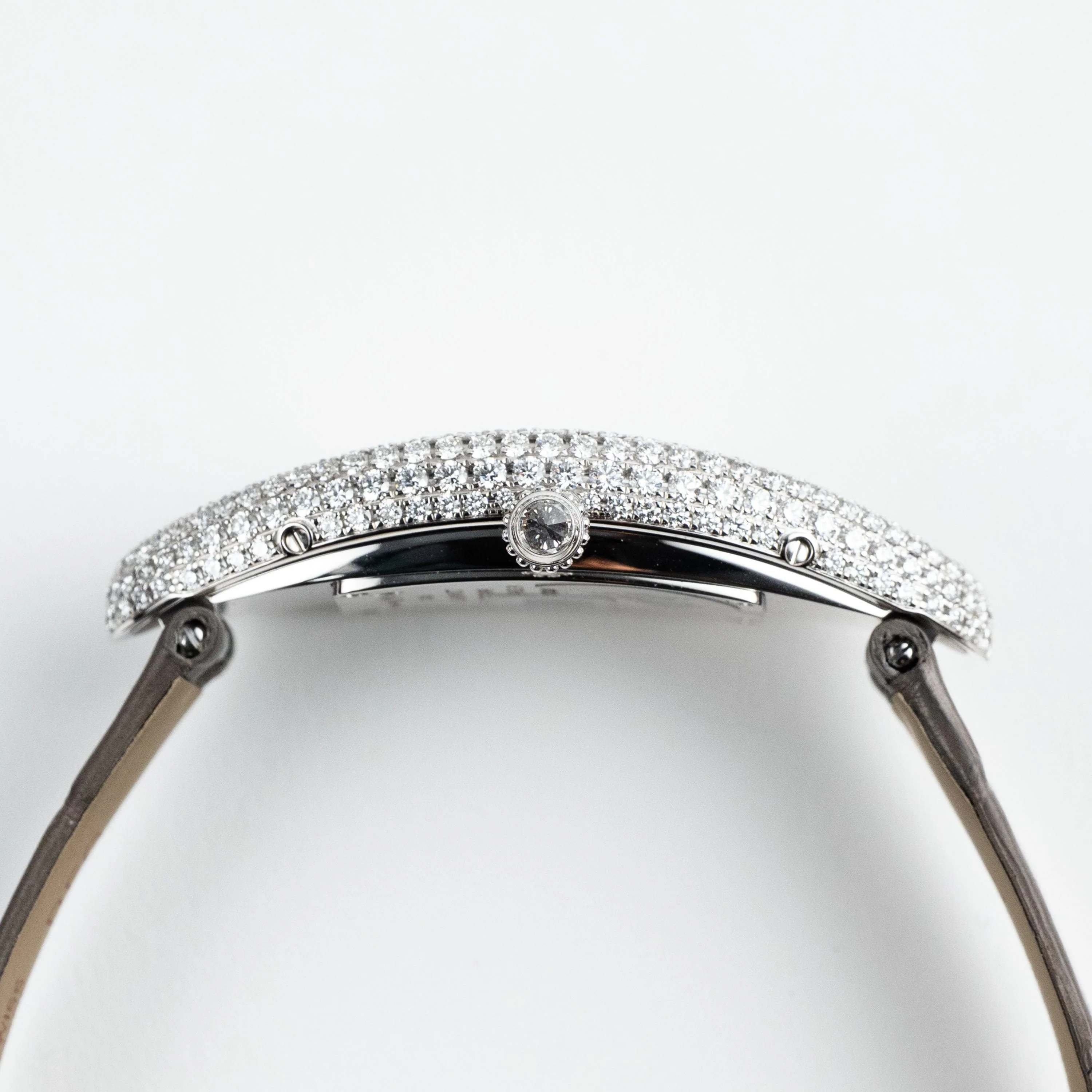 Cartier Baignoire Allongée WJBA0007 White Gold Silver Dial Diamond Bezel (2026) - Image 8