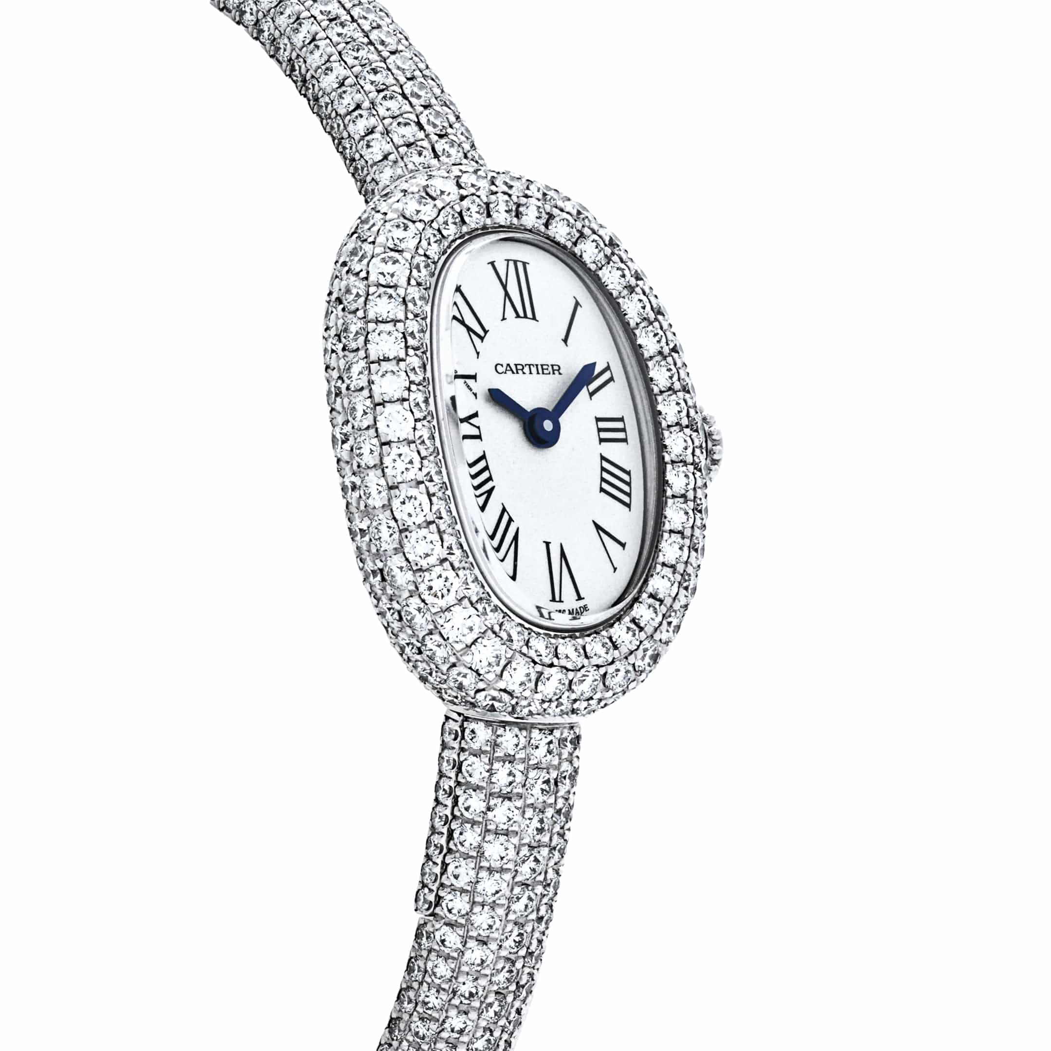 Cartier Baignoire Mini HPI01773 'Ladies' Rhodium-Finish White Gold Diamond Quartz (2025) - Image 4