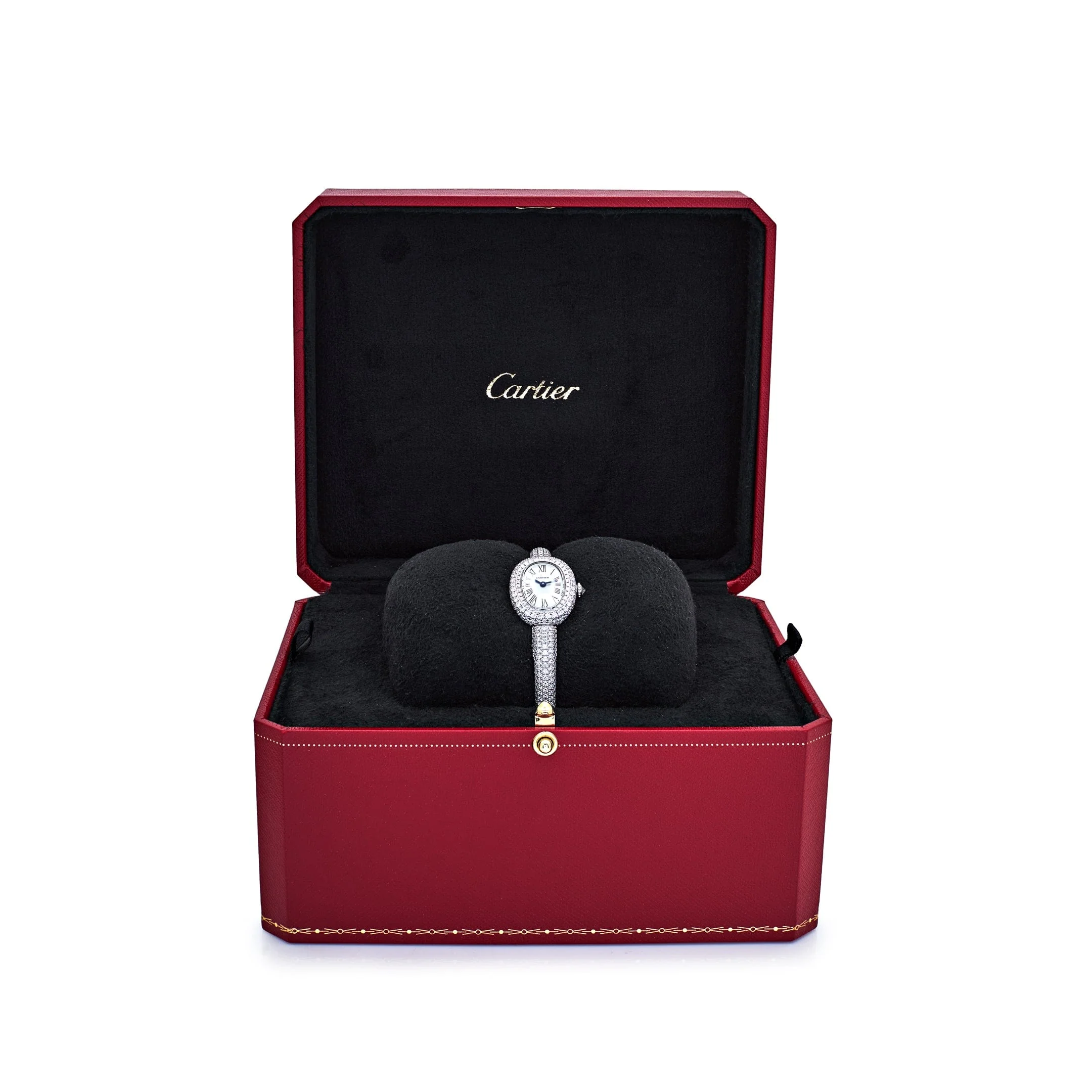 Cartier Baignoire Mini HPI01773 'Ladies' Rhodium-Finish White Gold Diamond Quartz (2025) - Image 7