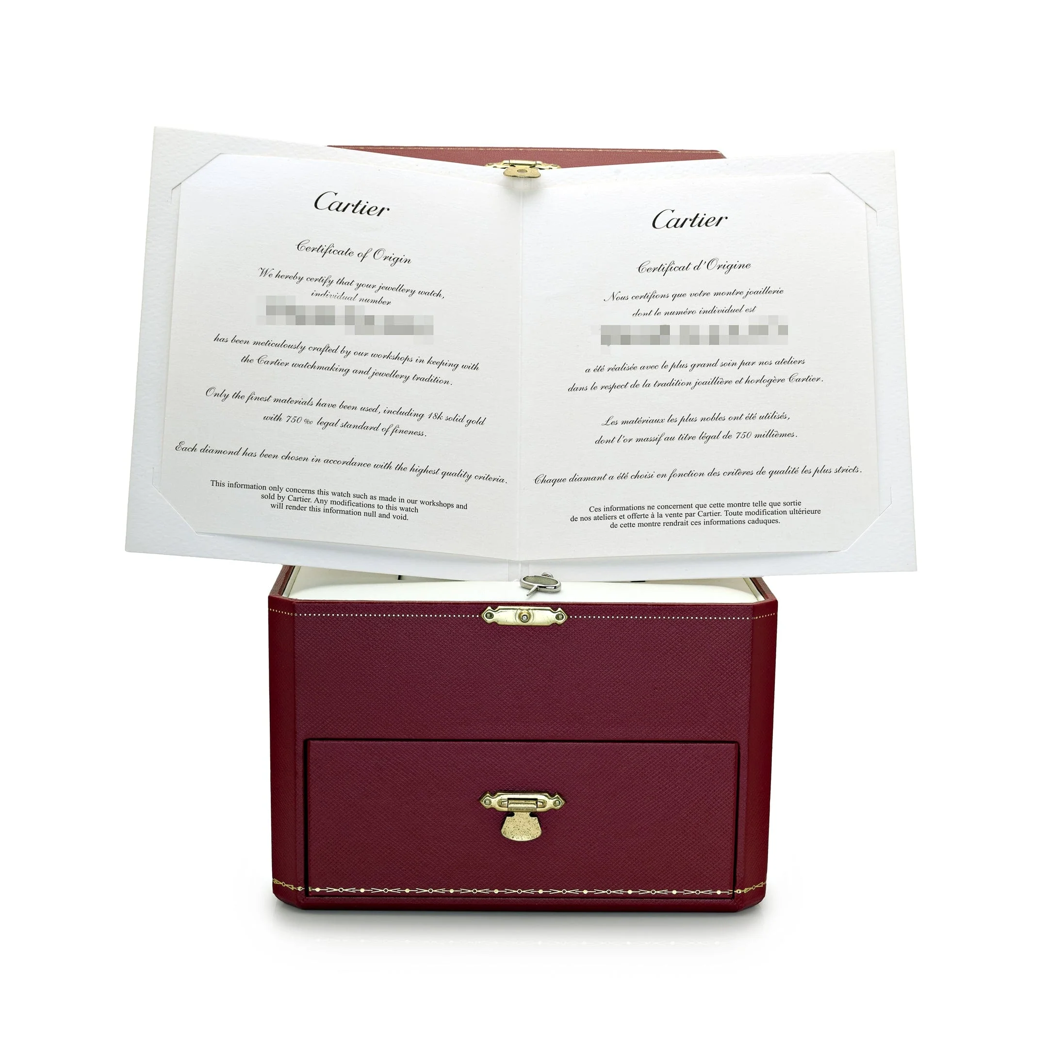 Cartier Captive de Cartier WG600012 White Gold Quartz Silver Dial - Image 8