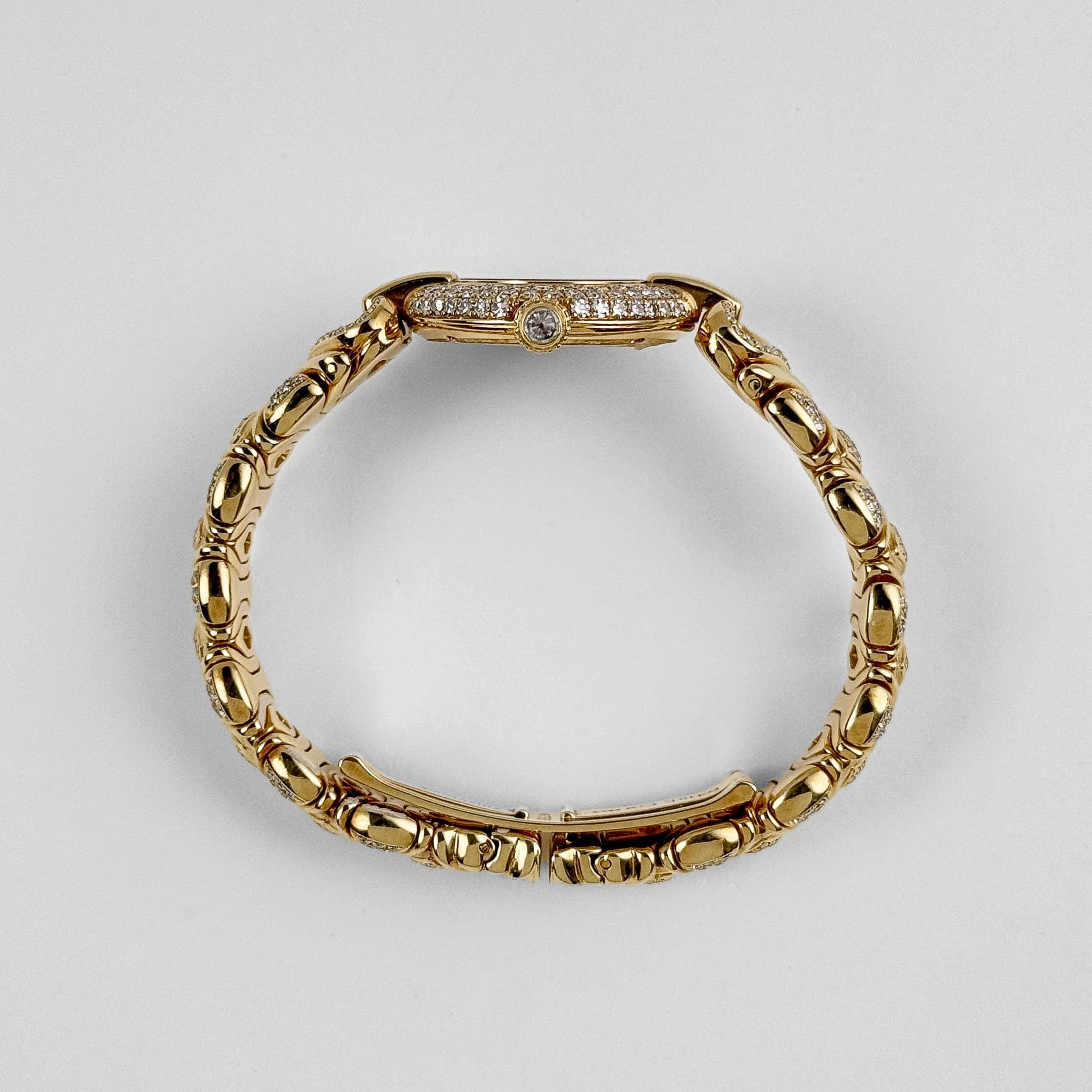 Cartier Colisée 'Ladies' Yellow Gold White Dial Diamond Bezel Quartz - Image 7