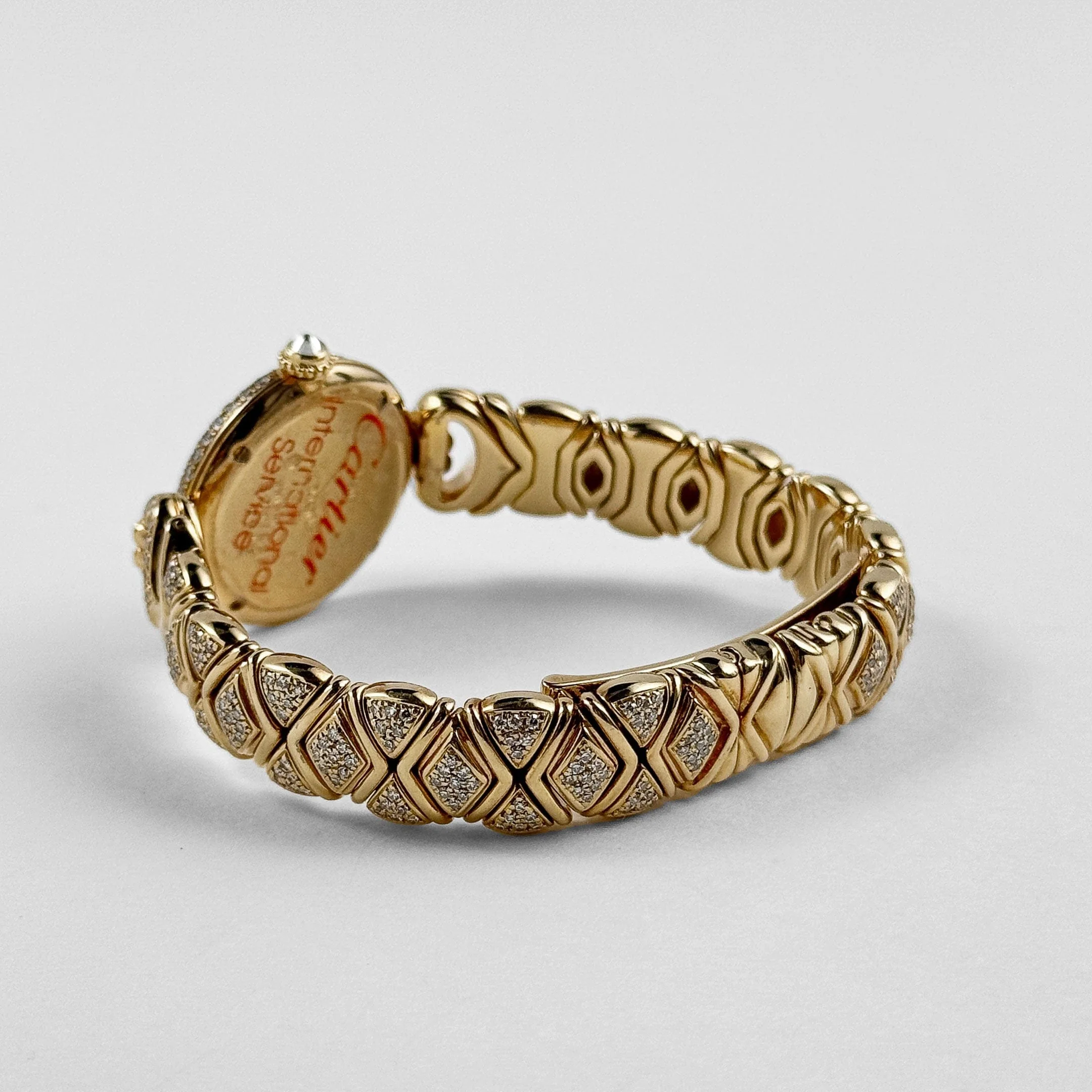 Cartier Colisée 'Ladies' Yellow Gold White Dial Diamond Bezel Quartz - Image 9