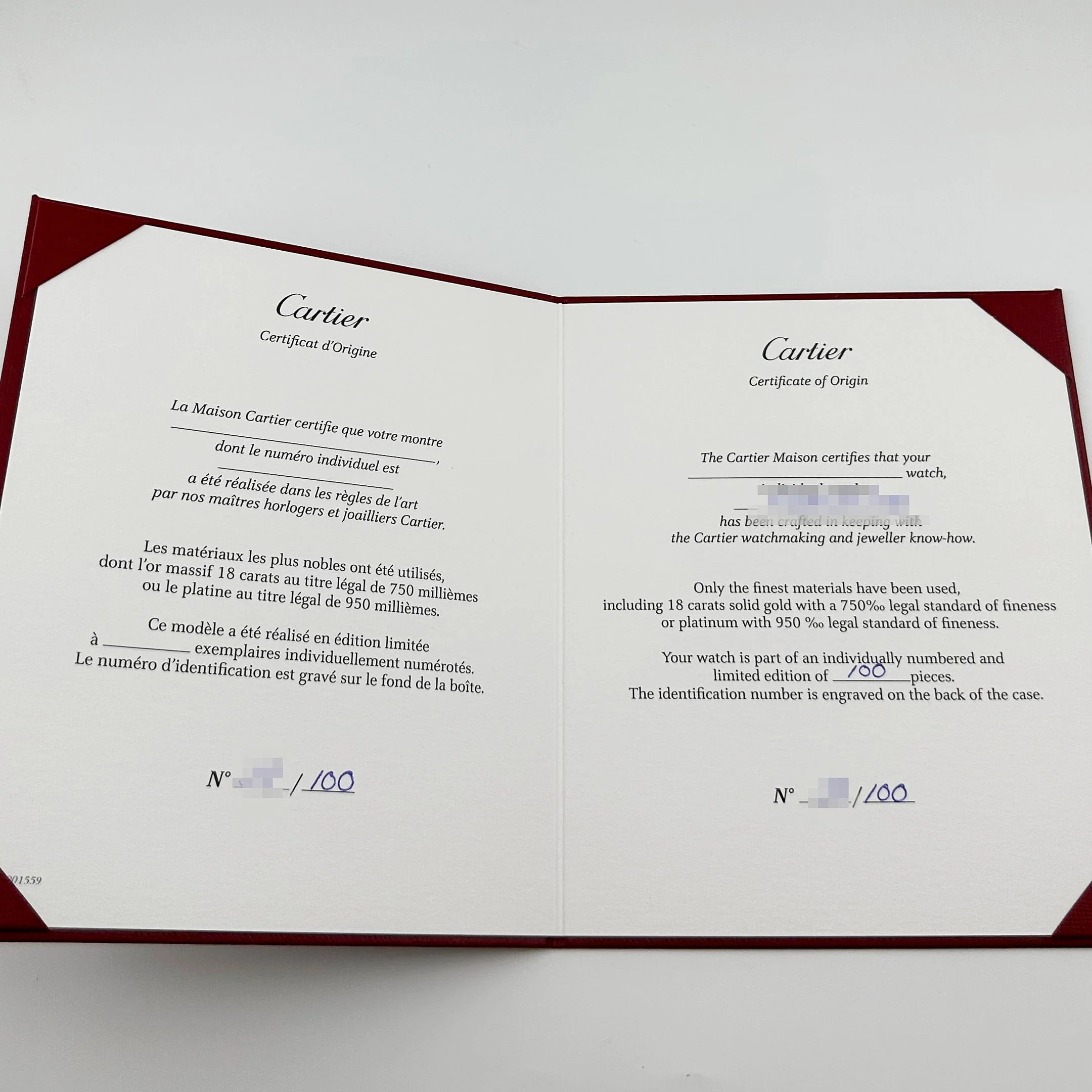 Cartier Privé Cloche de Cartier WGCC0004 Platinum White Dial Limited Edition of 100 (2021) - Image 11