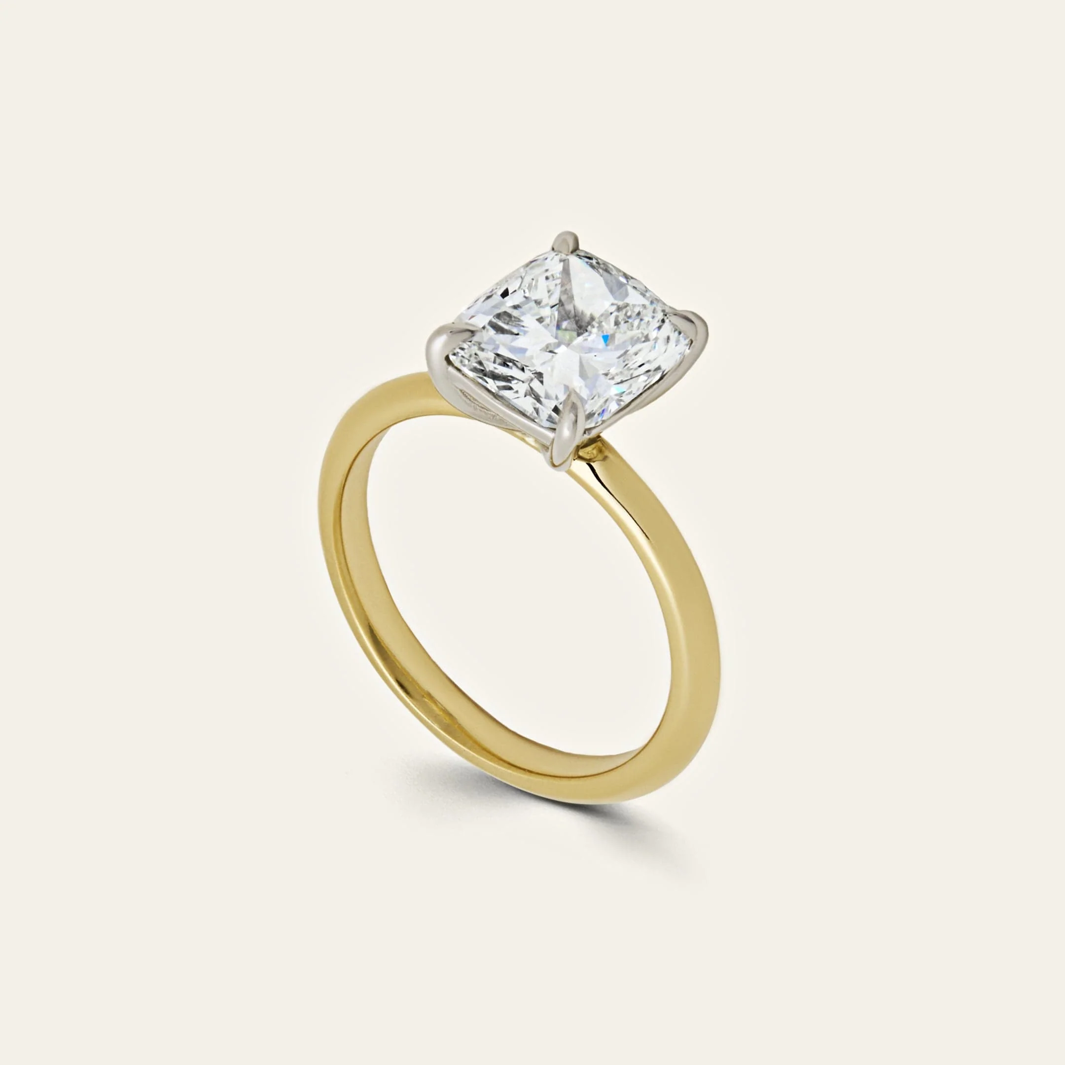 Cushion Cut Diamond Engagement Ring - Image 3