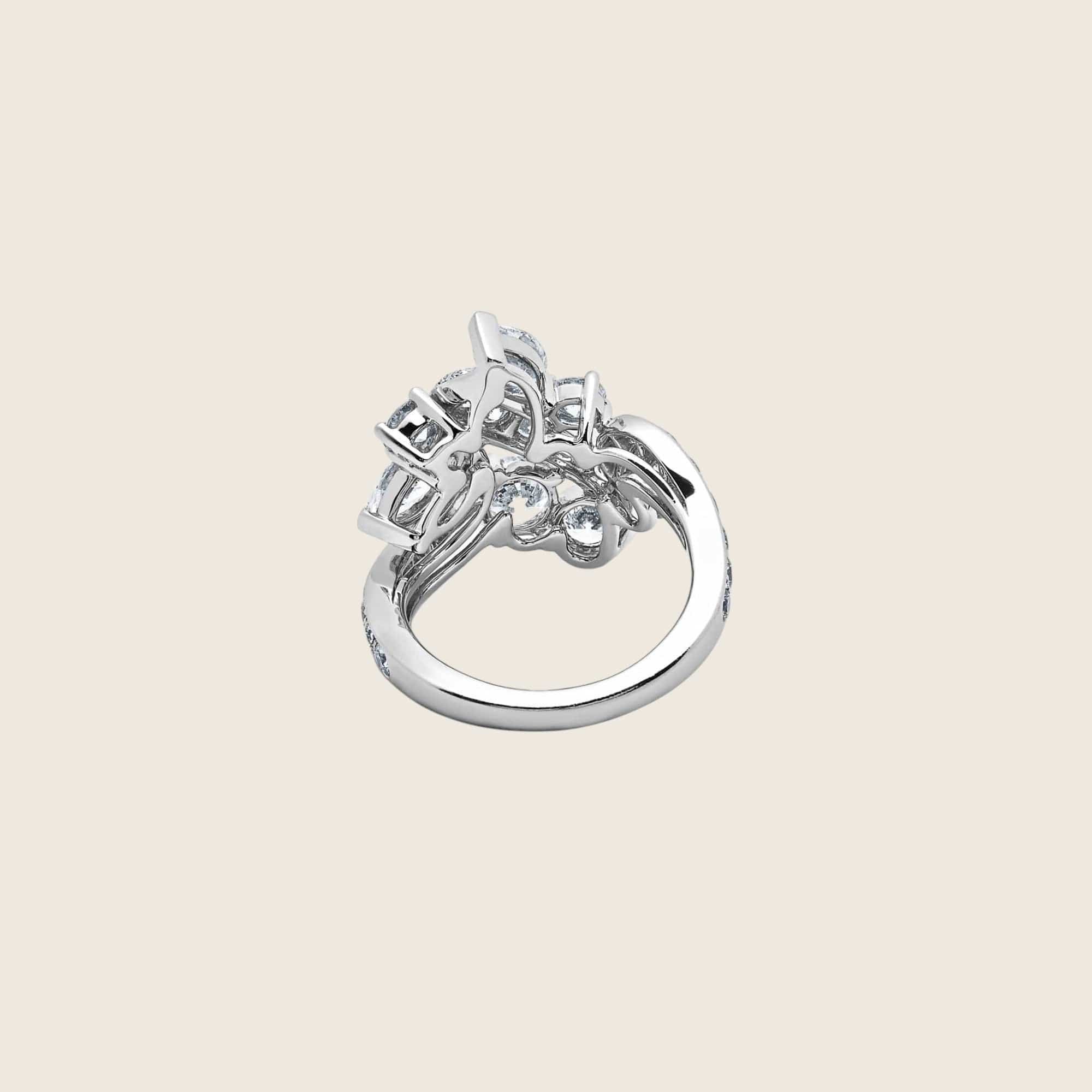 De Beers 'Adonis Rose' Cluster Ring - Image 3