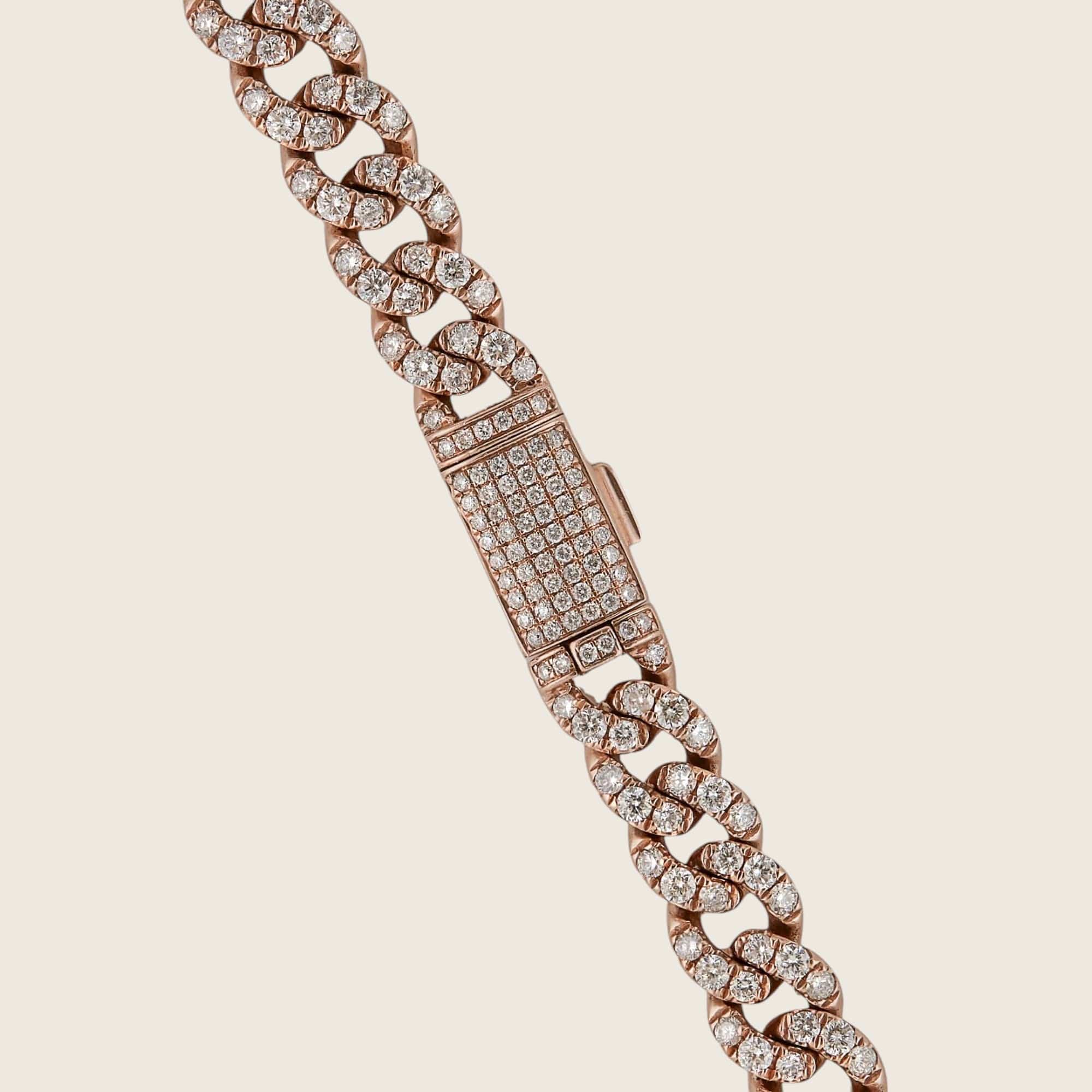 Diamond Cuban Link Necklace - Image 4
