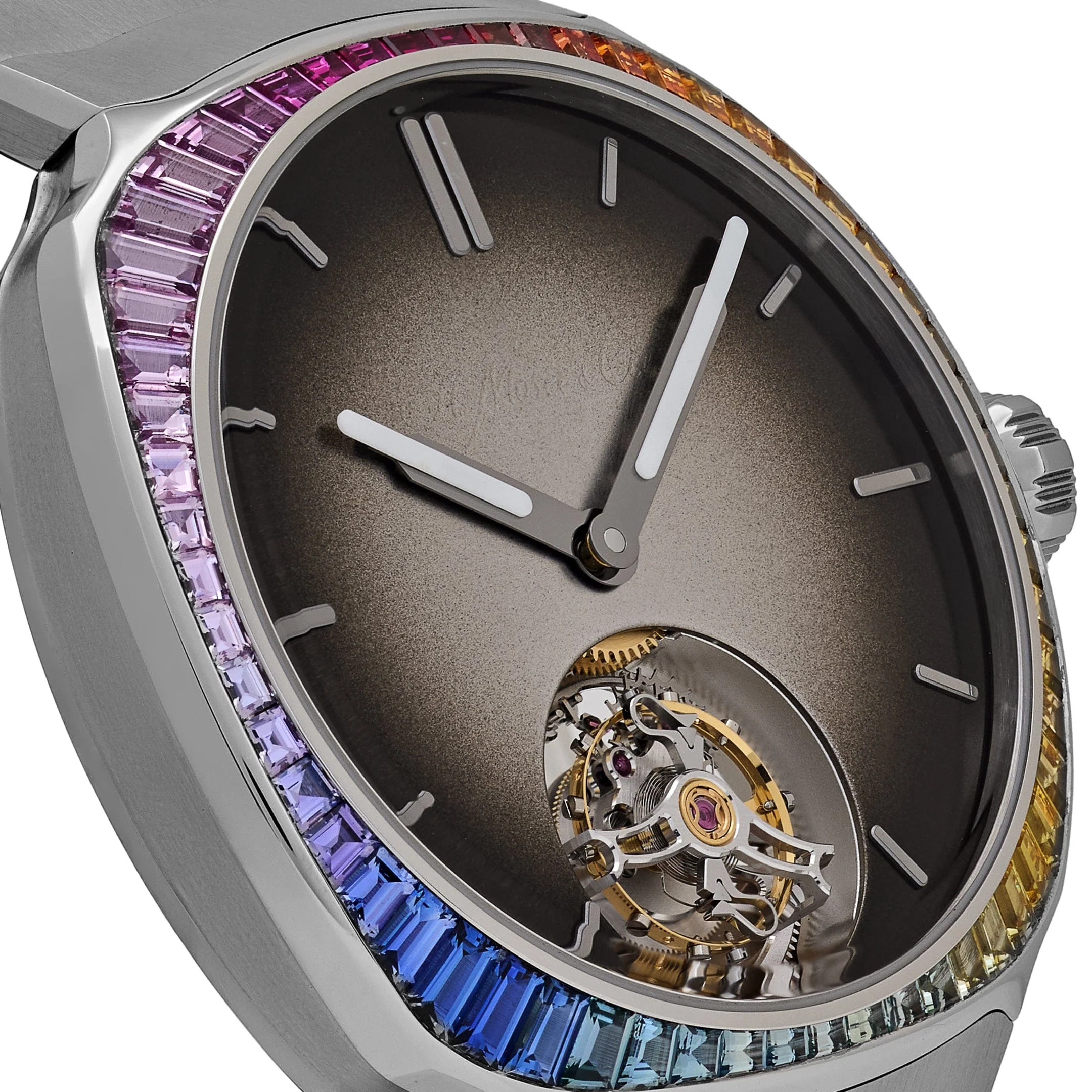 H. Moser & Cie 6804-1201 Streamliner Tourbillon Stainless Steel Fumé Dial (2023) - Image 6