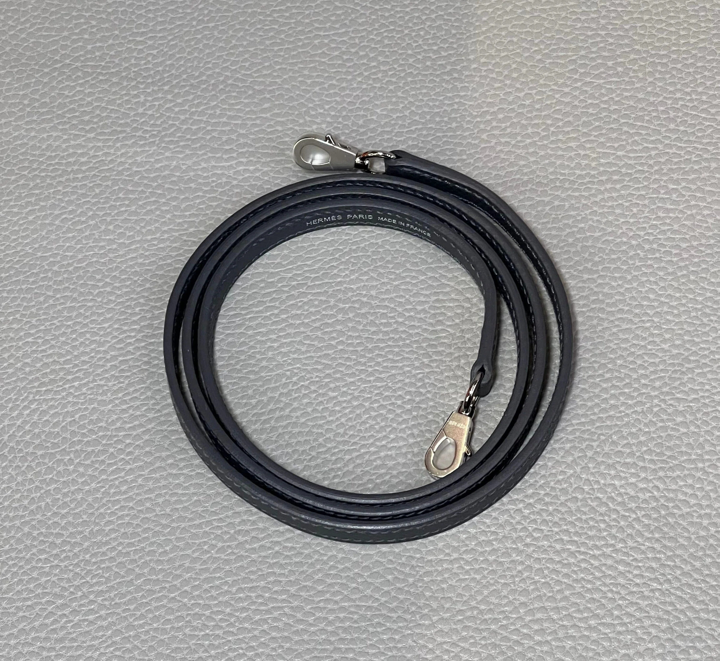 Hermès Ardoise Mini Kelly Sellier 20 Epsom Electrum hardware - Image 8