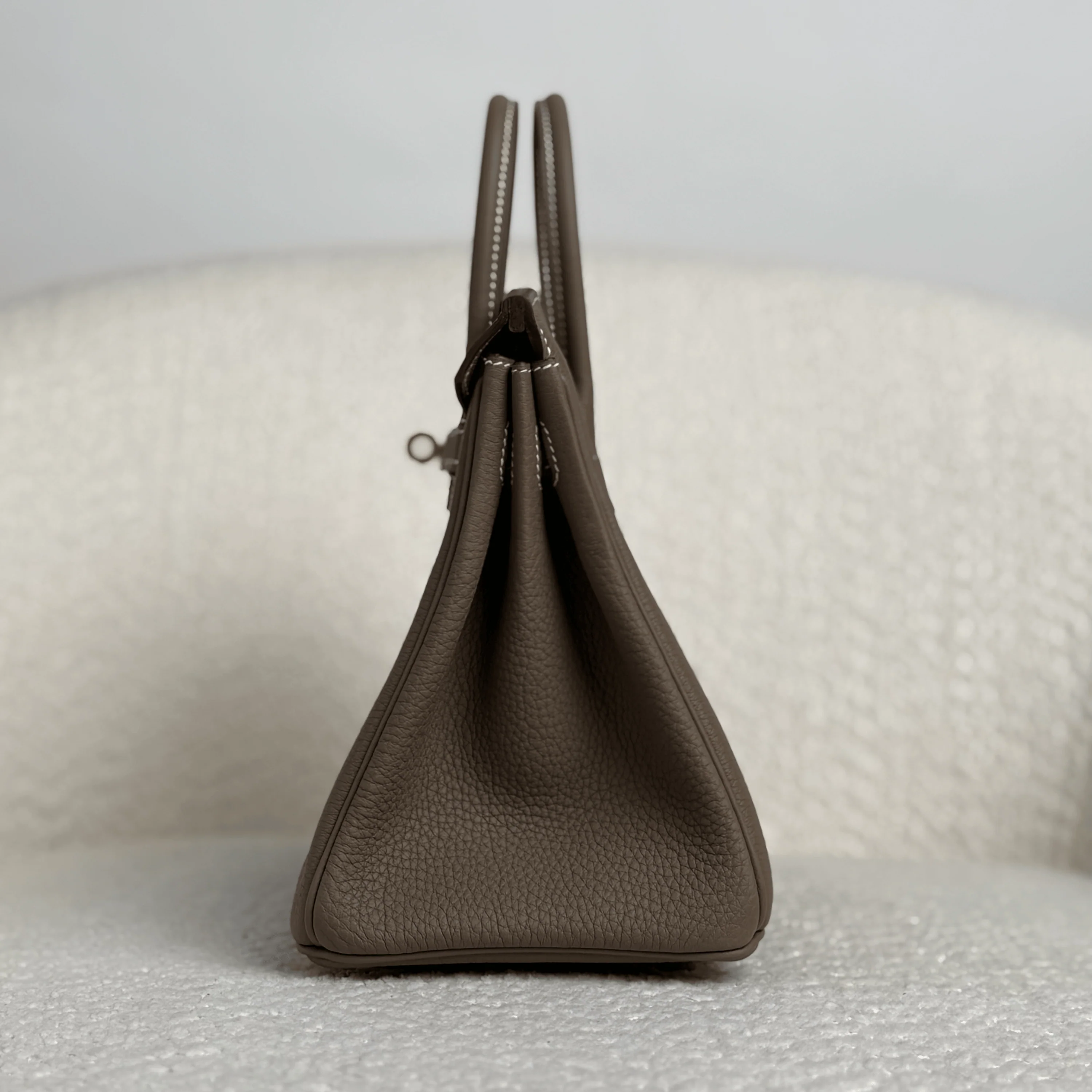 Hermès Etoupe Birkin 25 Togo Gold Hardware - Image 5