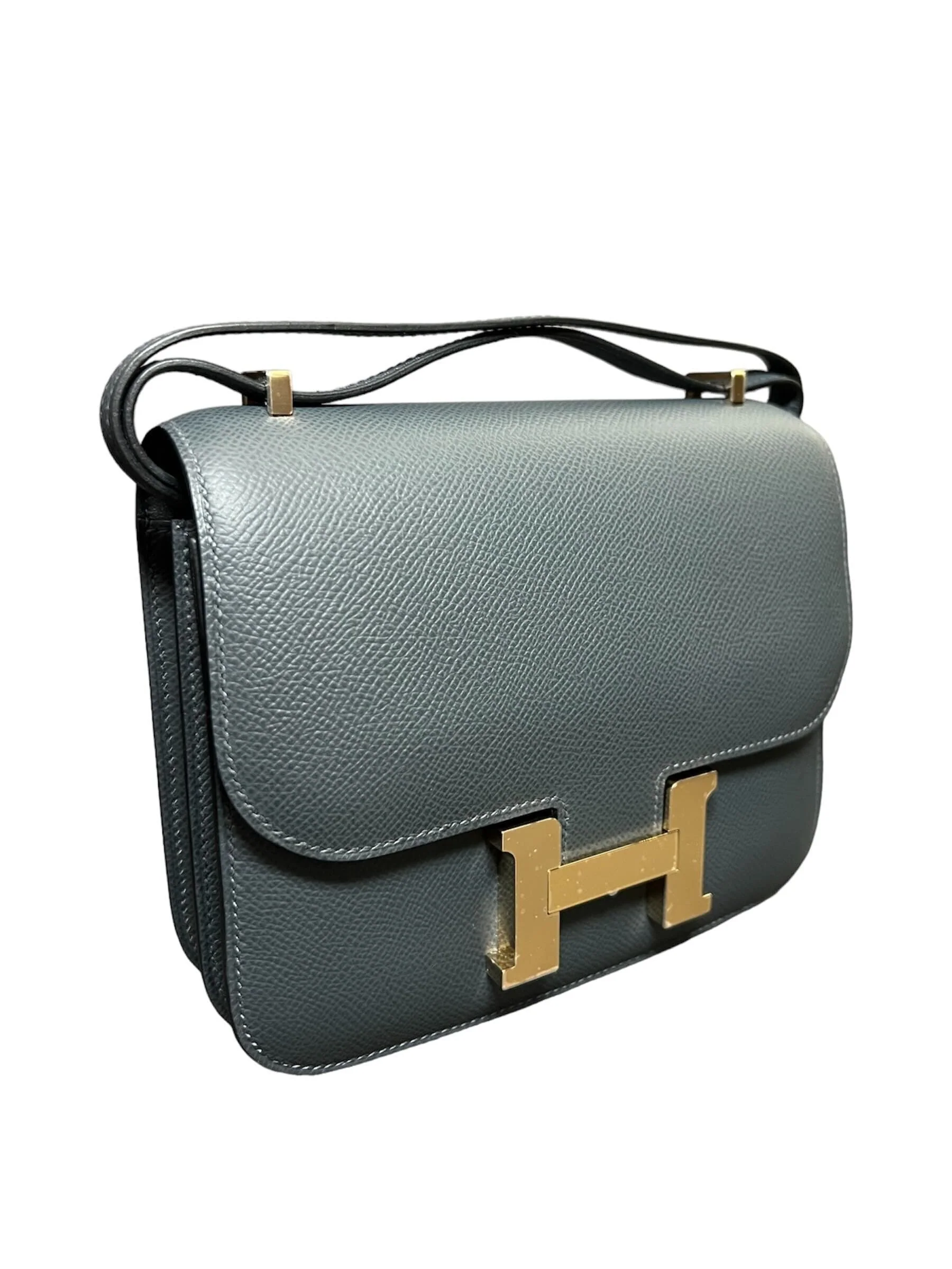 Hermès Gris Misty Constance 18 Epsom Gold Hardware - Image 3