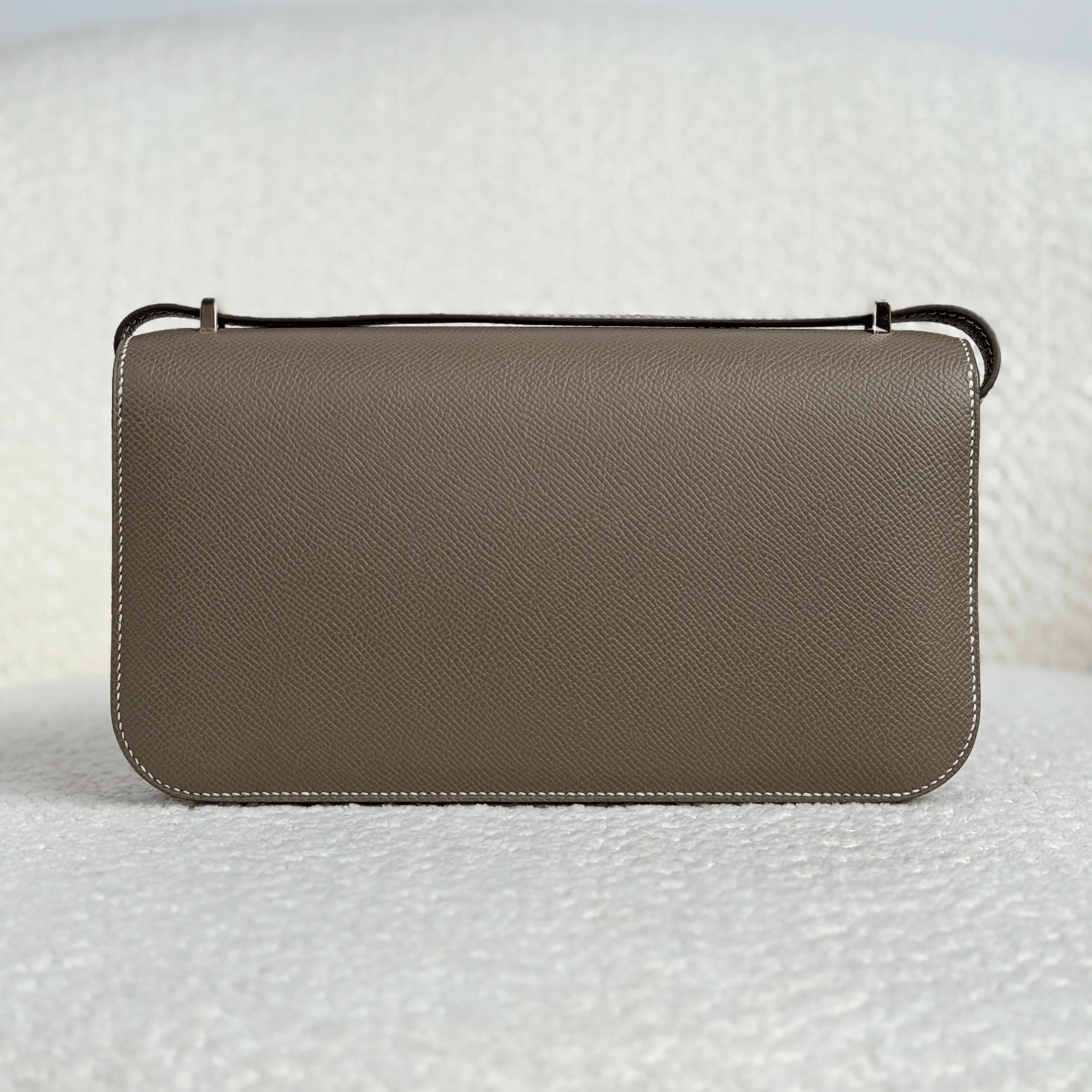 Hermès Etoupe Constance Elan Epsom Rose Gold Hardware - Image 3