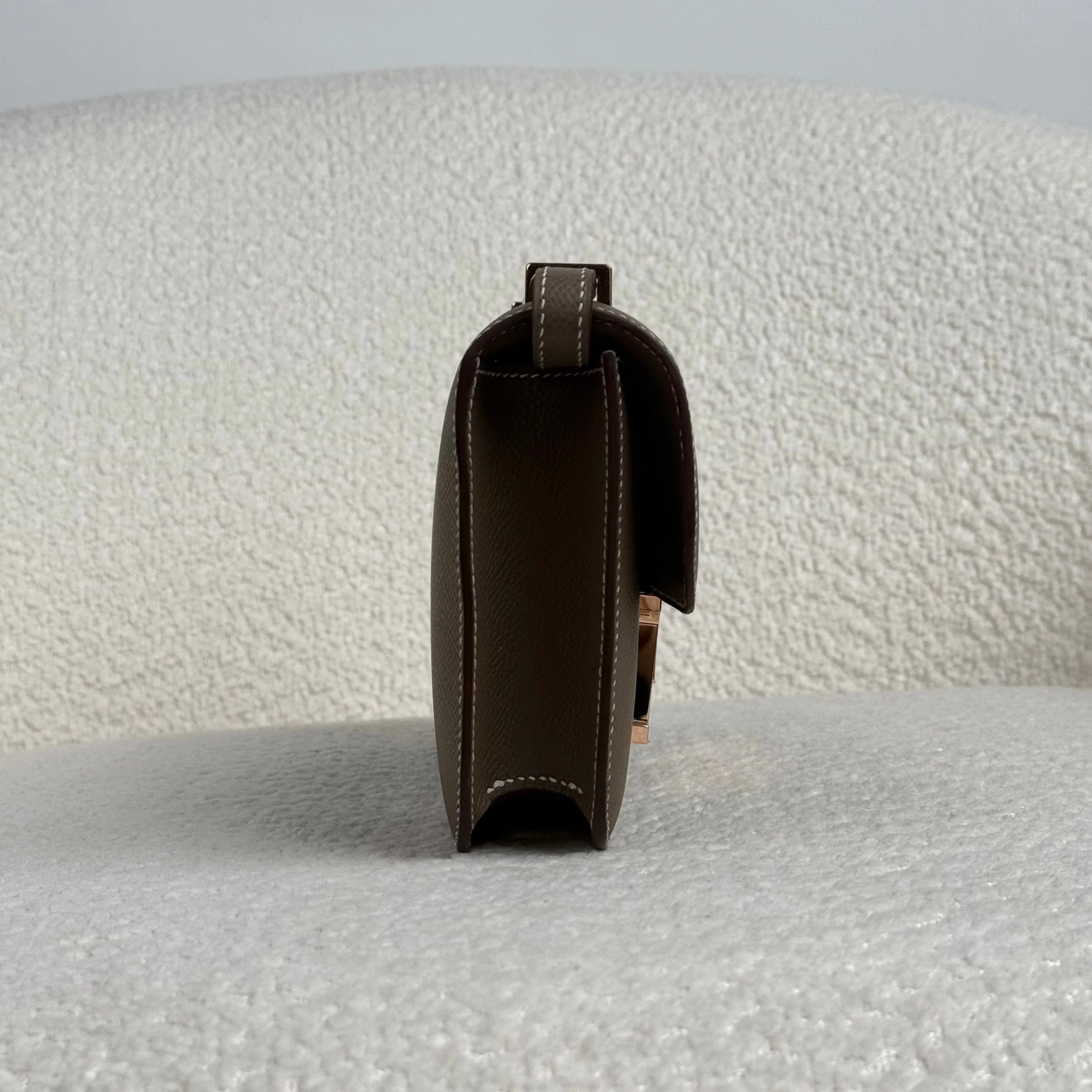 Hermès Etoupe Constance Elan Epsom Rose Gold Hardware - Image 4