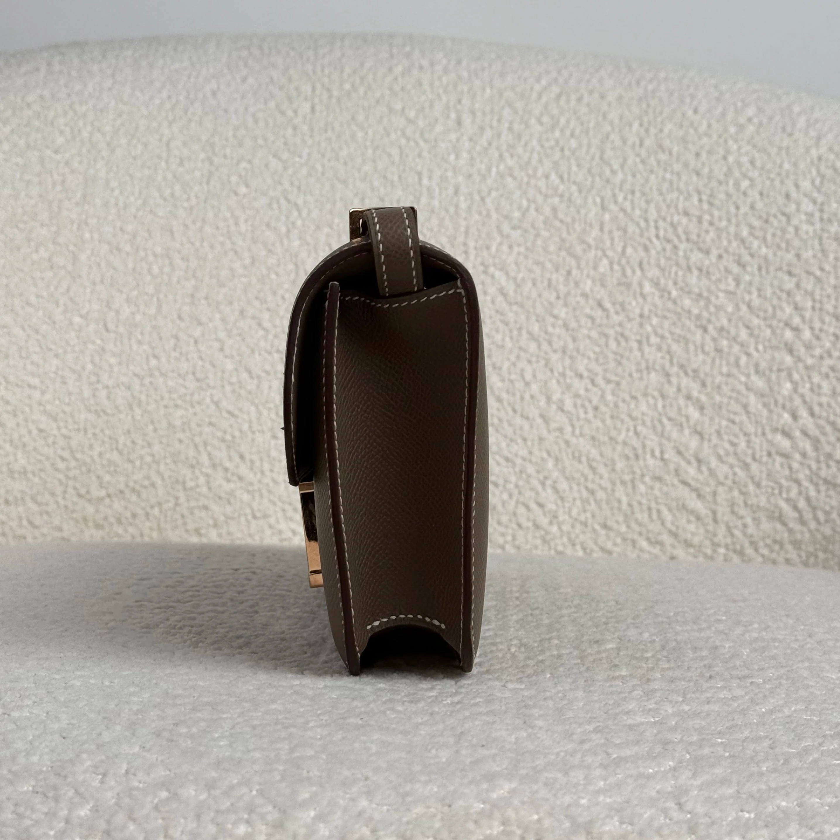 Hermès Etoupe Constance Elan Epsom Rose Gold Hardware - Image 5