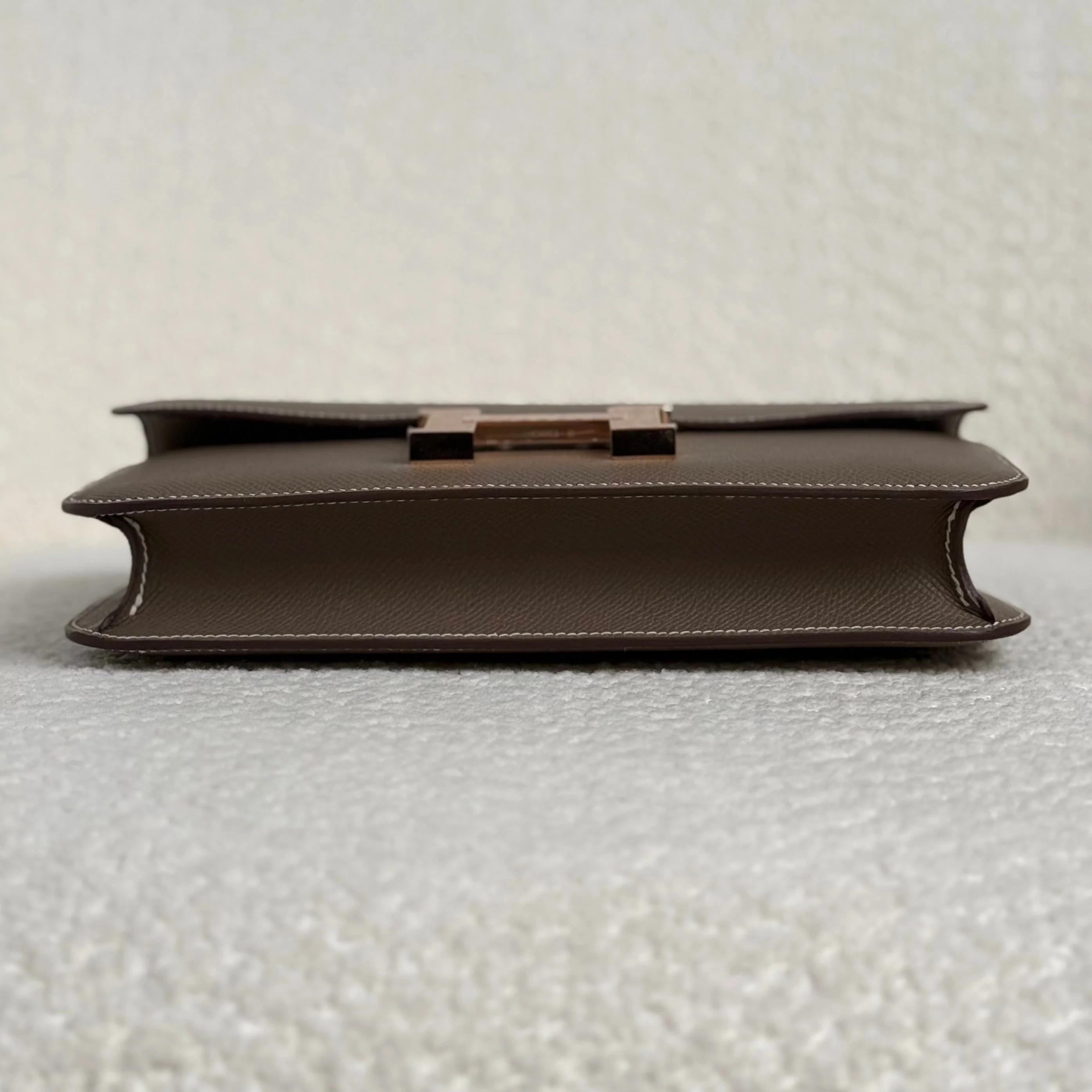 Hermès Etoupe Constance Elan Epsom Rose Gold Hardware - Image 6